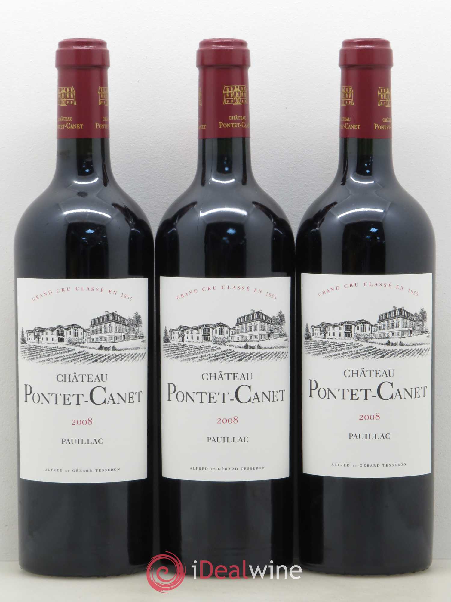 Château Pontet Canet 5ème Grand Cru Classé 2008 - Lot de 12 bouteilles - 4