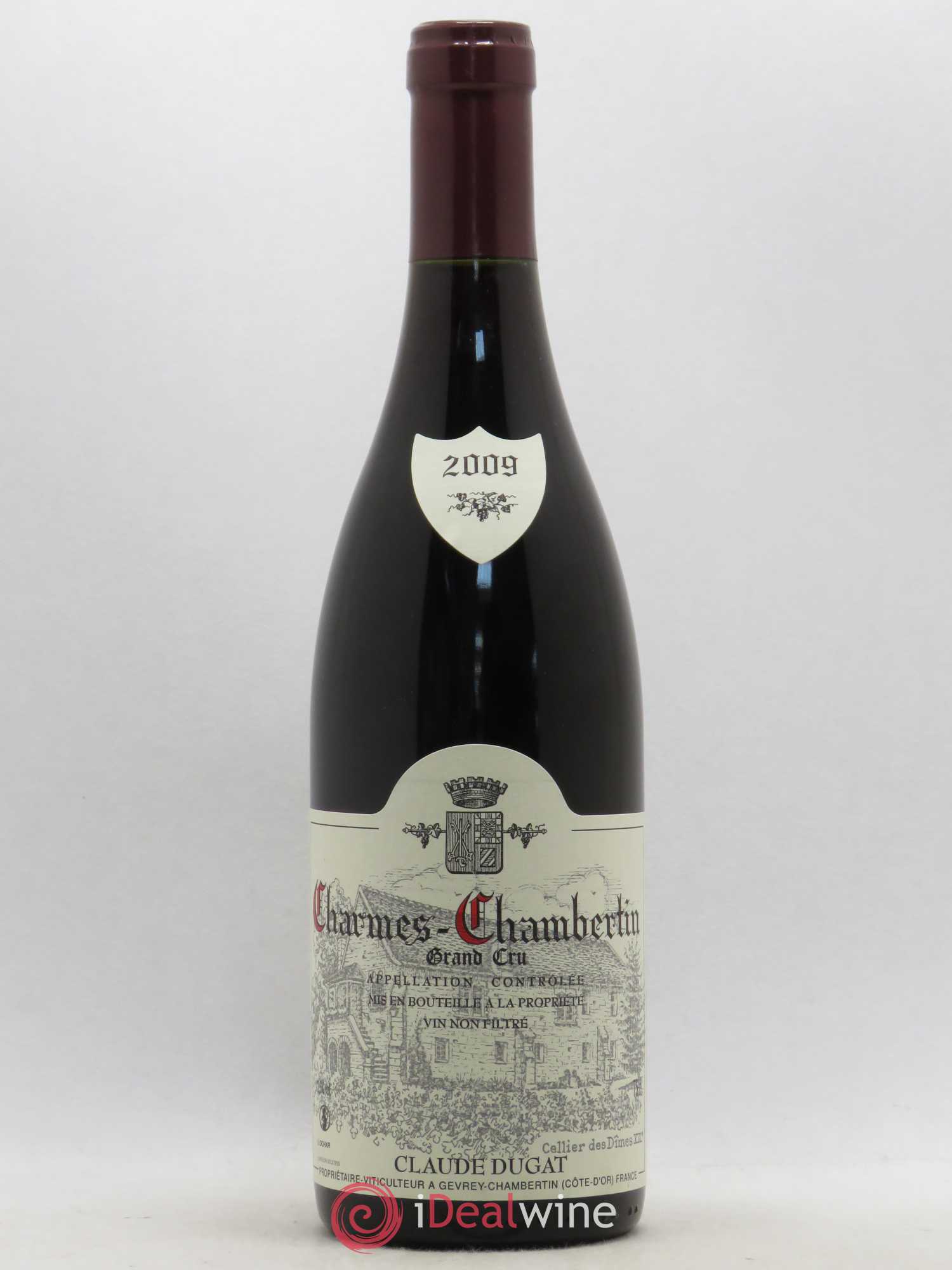 Charmes-Chambertin Grand Cru Claude Dugat 2009 - Lot de 1 bouteille - 0