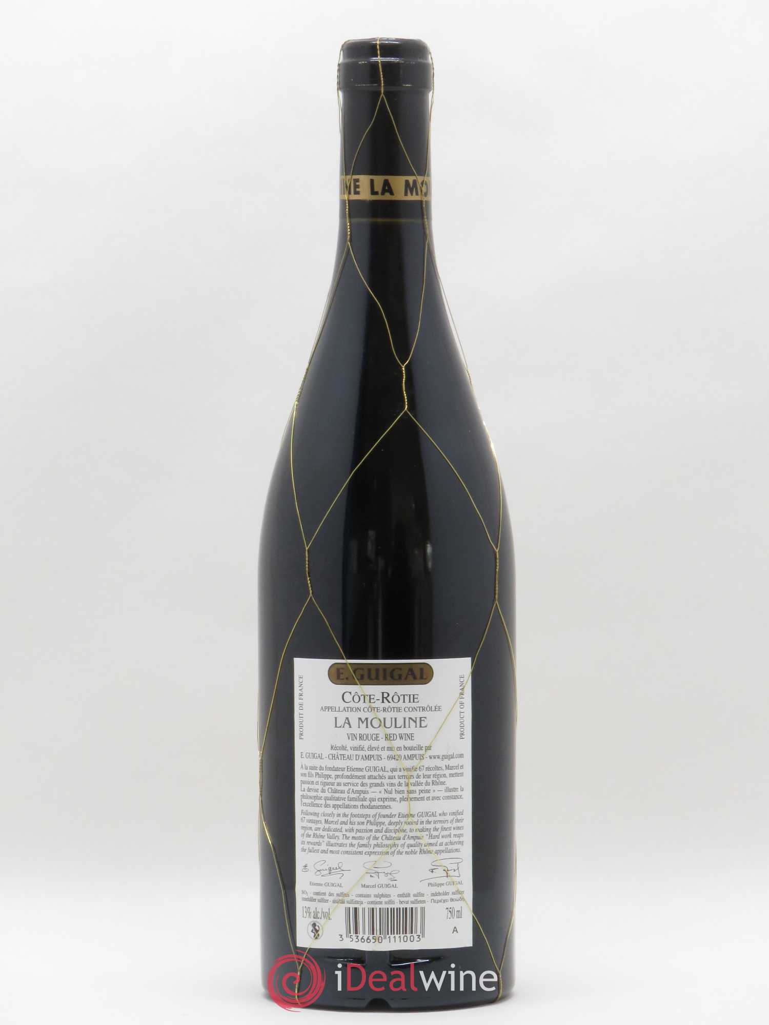 Côte-Rôtie La Mouline Guigal 2010 - Lot de 1 bouteille - 1