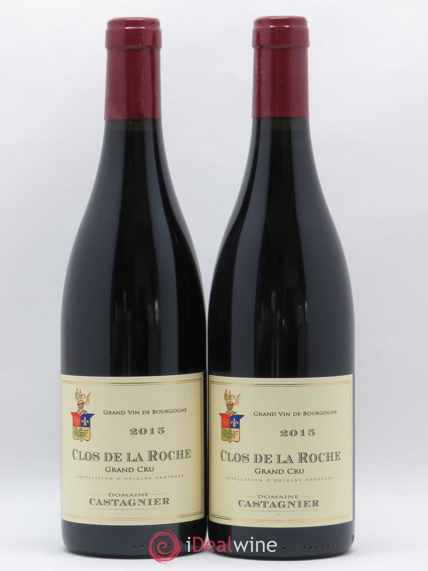 Clos de la Roche Grand Cru Castagnier 2015 - Posten von 2 Flaschen - 0