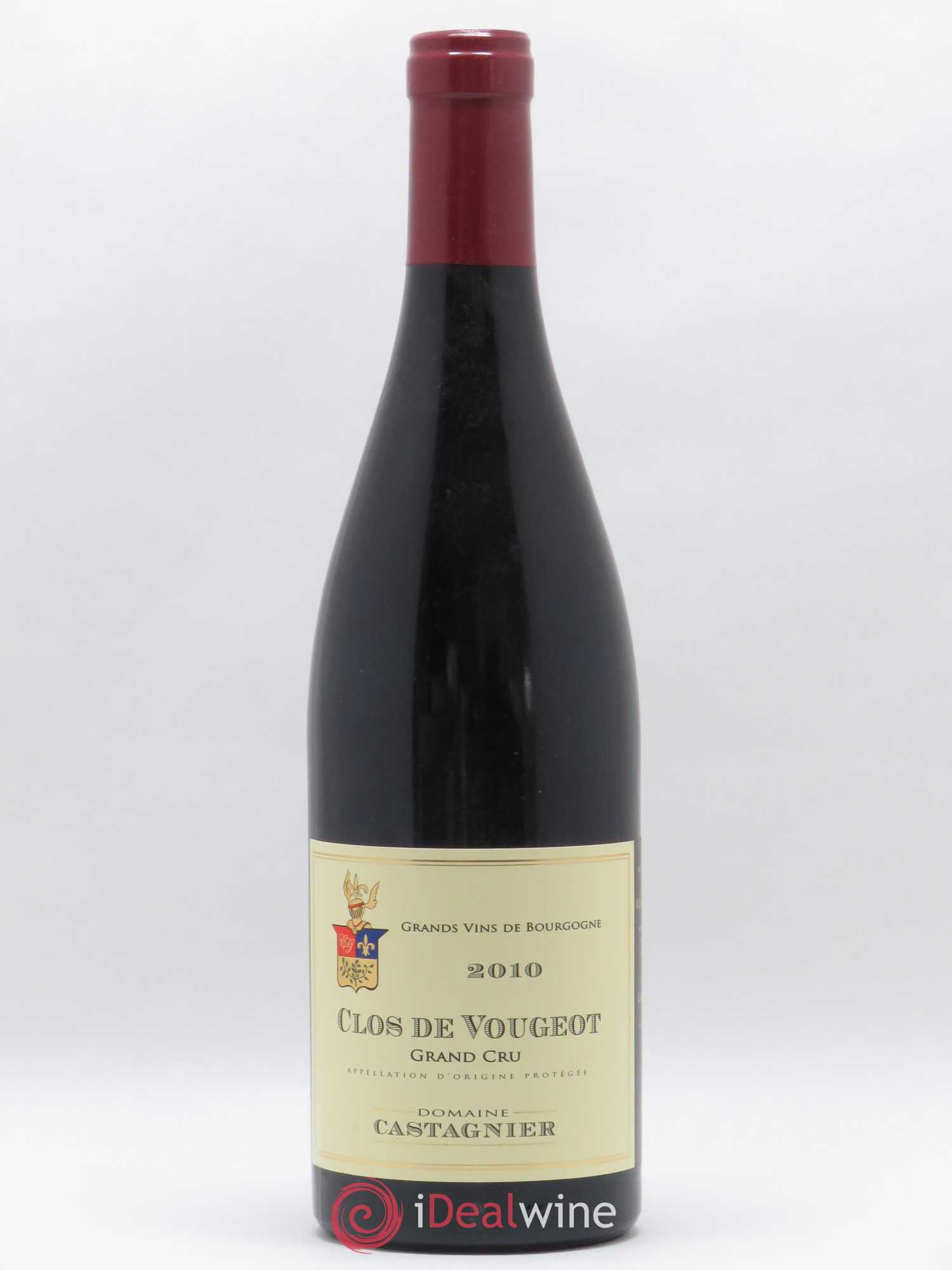Clos de Vougeot Grand Cru Castagnier (Domaine) 2010 - Lot de 1 bouteille - 0