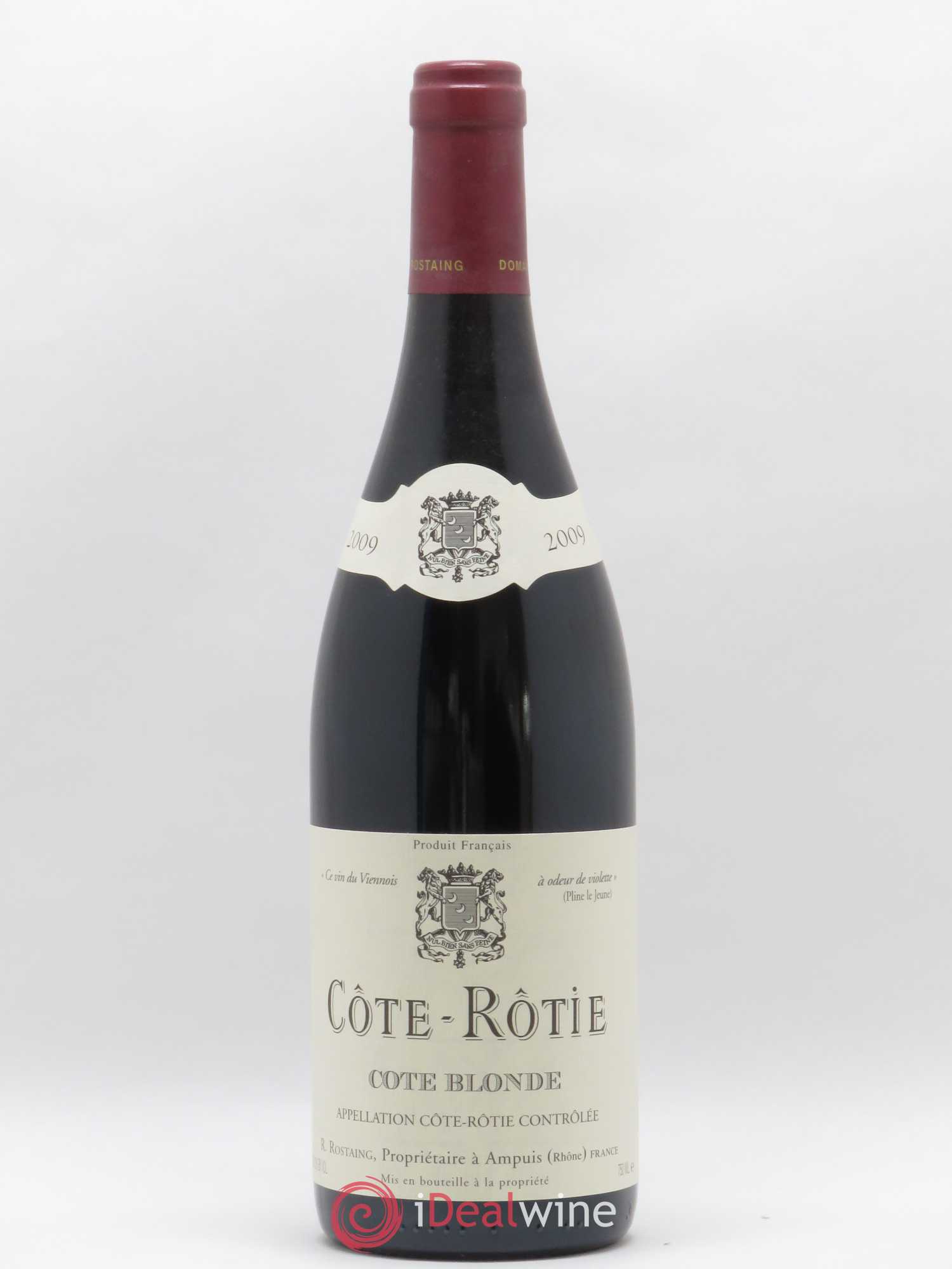 Côte-Rôtie Côte Blonde René Rostaing 2009 - Posten von 1 Flasche - 0