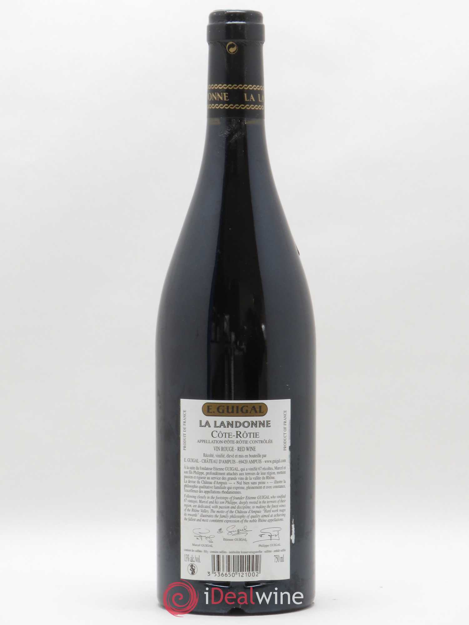 Côte-Rôtie La Landonne Guigal 2006 - Lot de 1 bouteille - 1