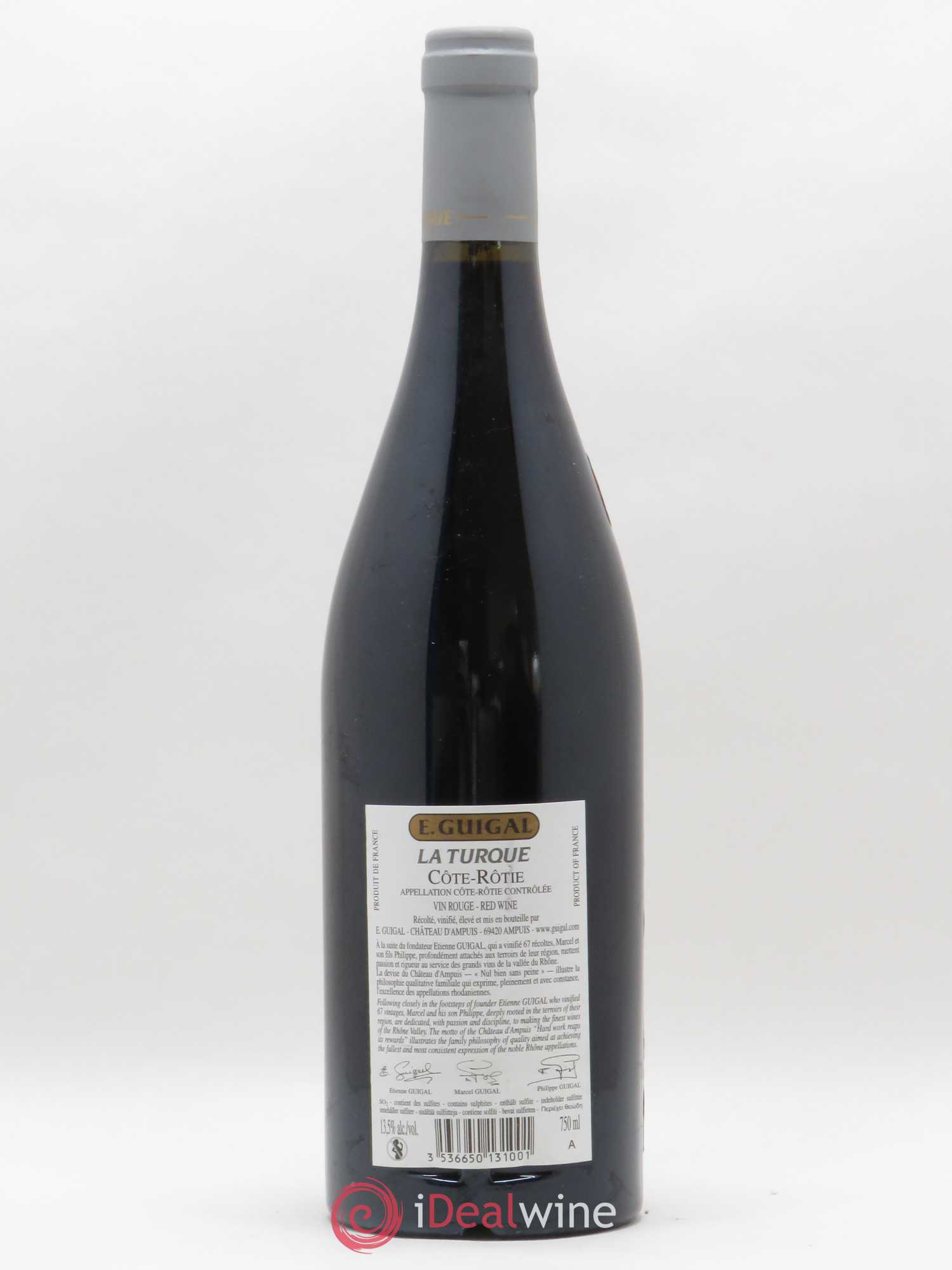 Côte-Rôtie La Turque Guigal 2006 - Lot de 1 bouteille - 1