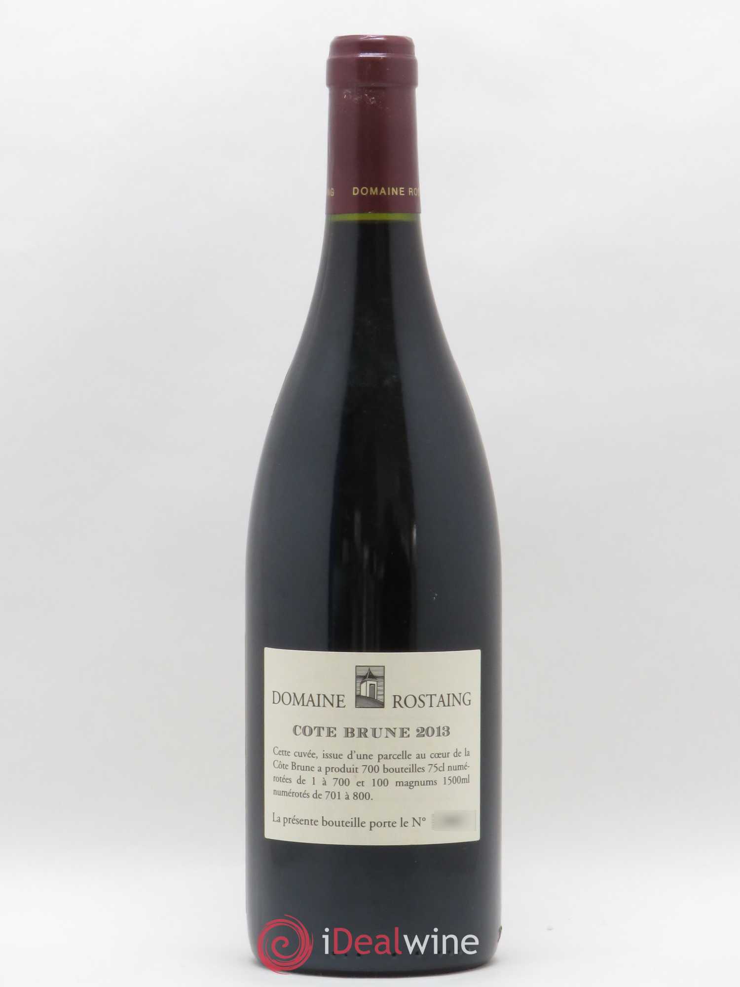 Côte-Rôtie Côte Brune Rostaing 2013 - Posten von 1 Flasche - 1