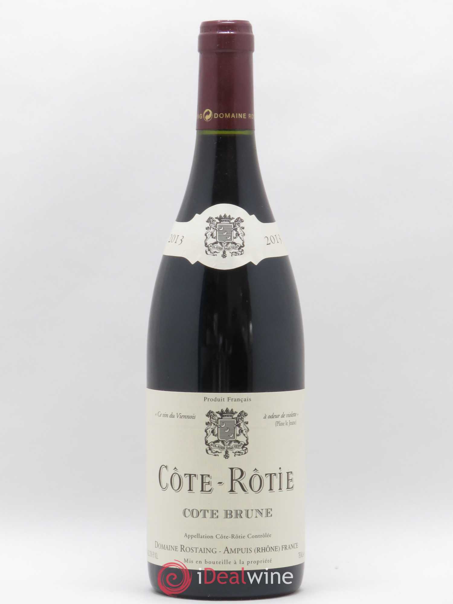 Côte-Rôtie Côte Brune Rostaing 2013 - Posten von 1 Flasche - 0