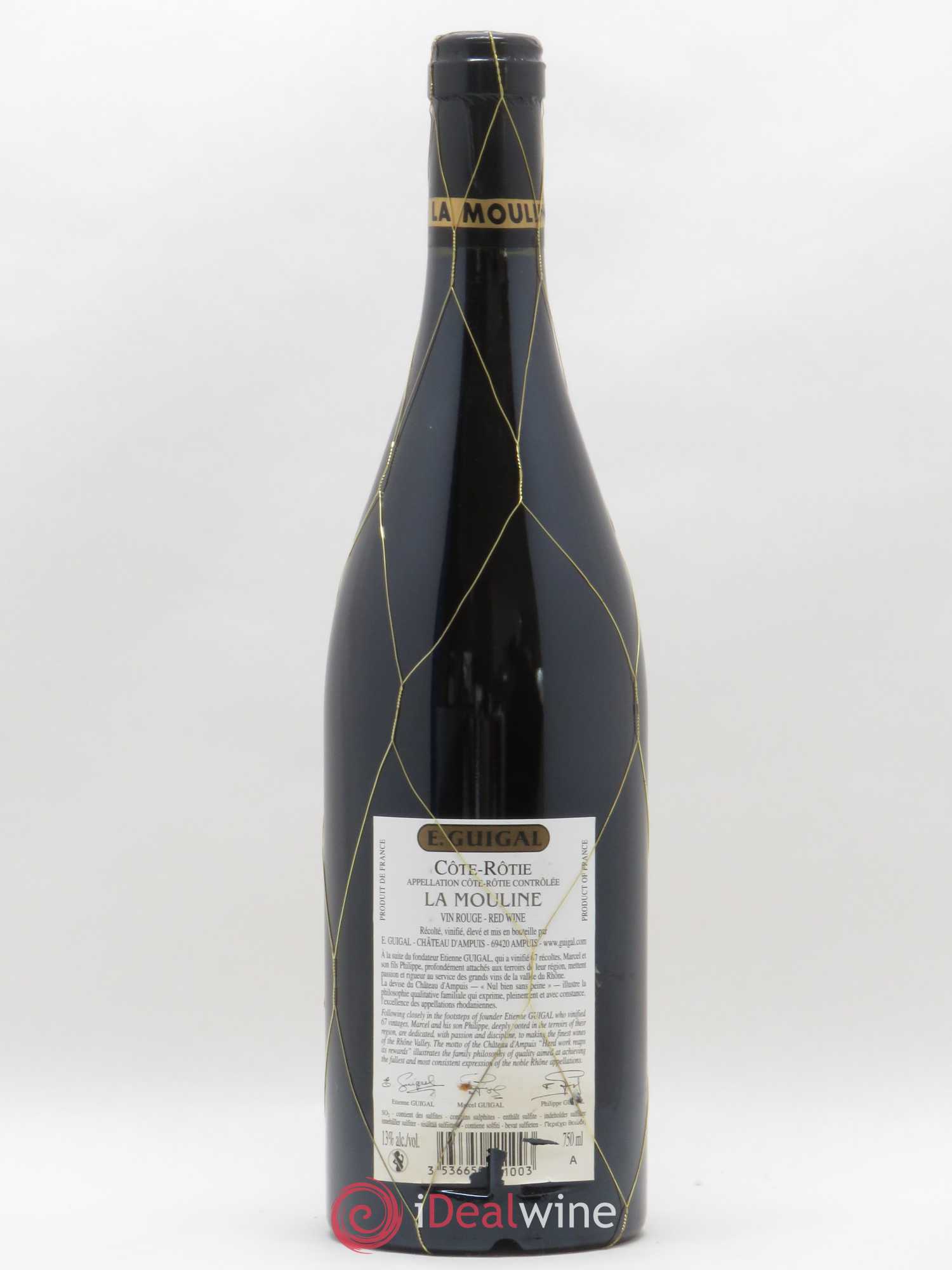 Côte-Rôtie La Mouline Guigal 2007 - Lot de 1 bouteille - 1