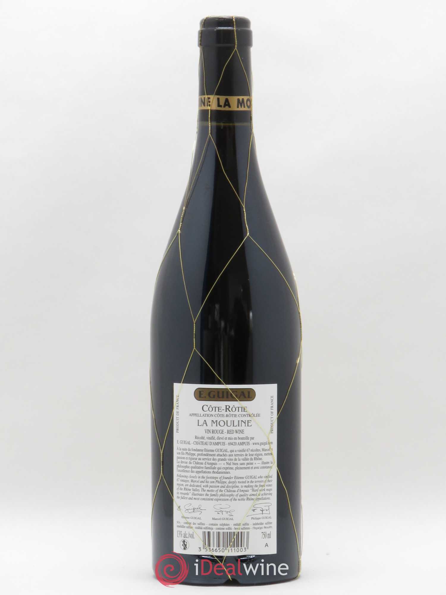 Côte-Rôtie La Mouline Guigal 2008 - Lot de 1 bouteille - 1