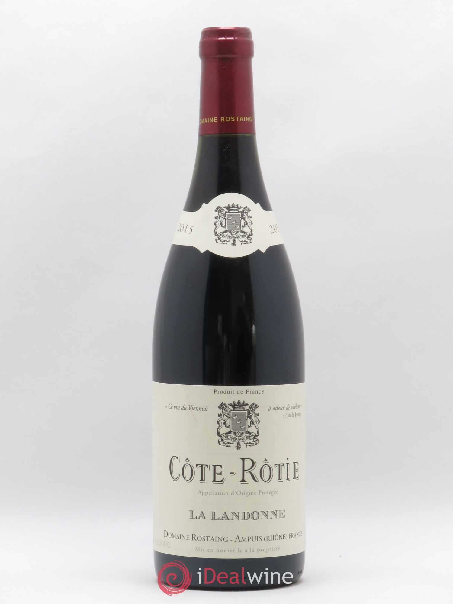 Côte-Rôtie La Landonne René Rostaing 2015 - Posten von 1 Flasche - 0