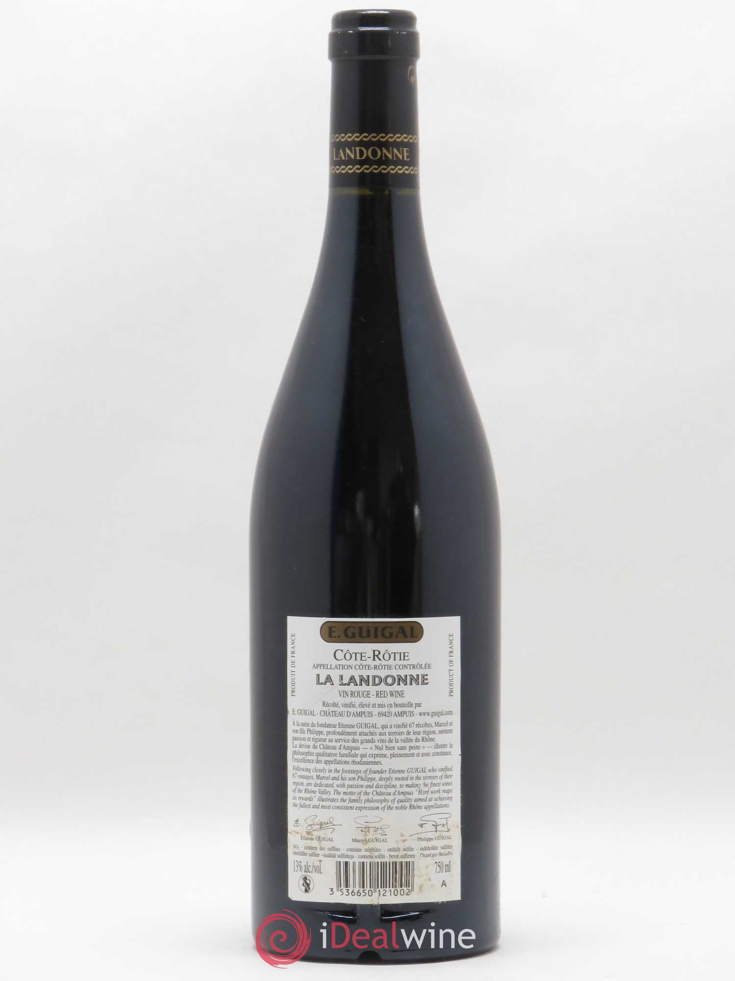Côte-Rôtie La Landonne Guigal 2010 - Lot de 1 bouteille - 1