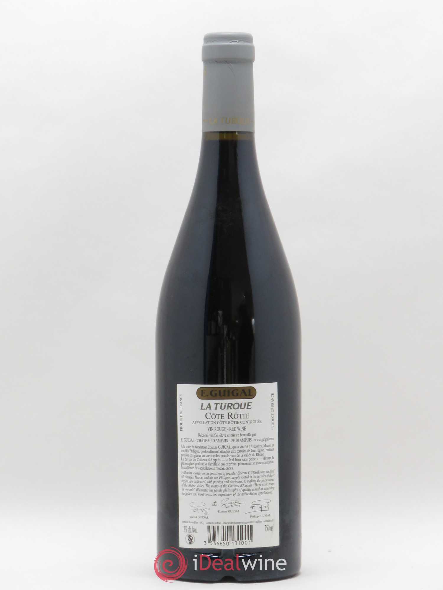 Côte-Rôtie La Turque Guigal 2005 - Lot de 1 bouteille - 1