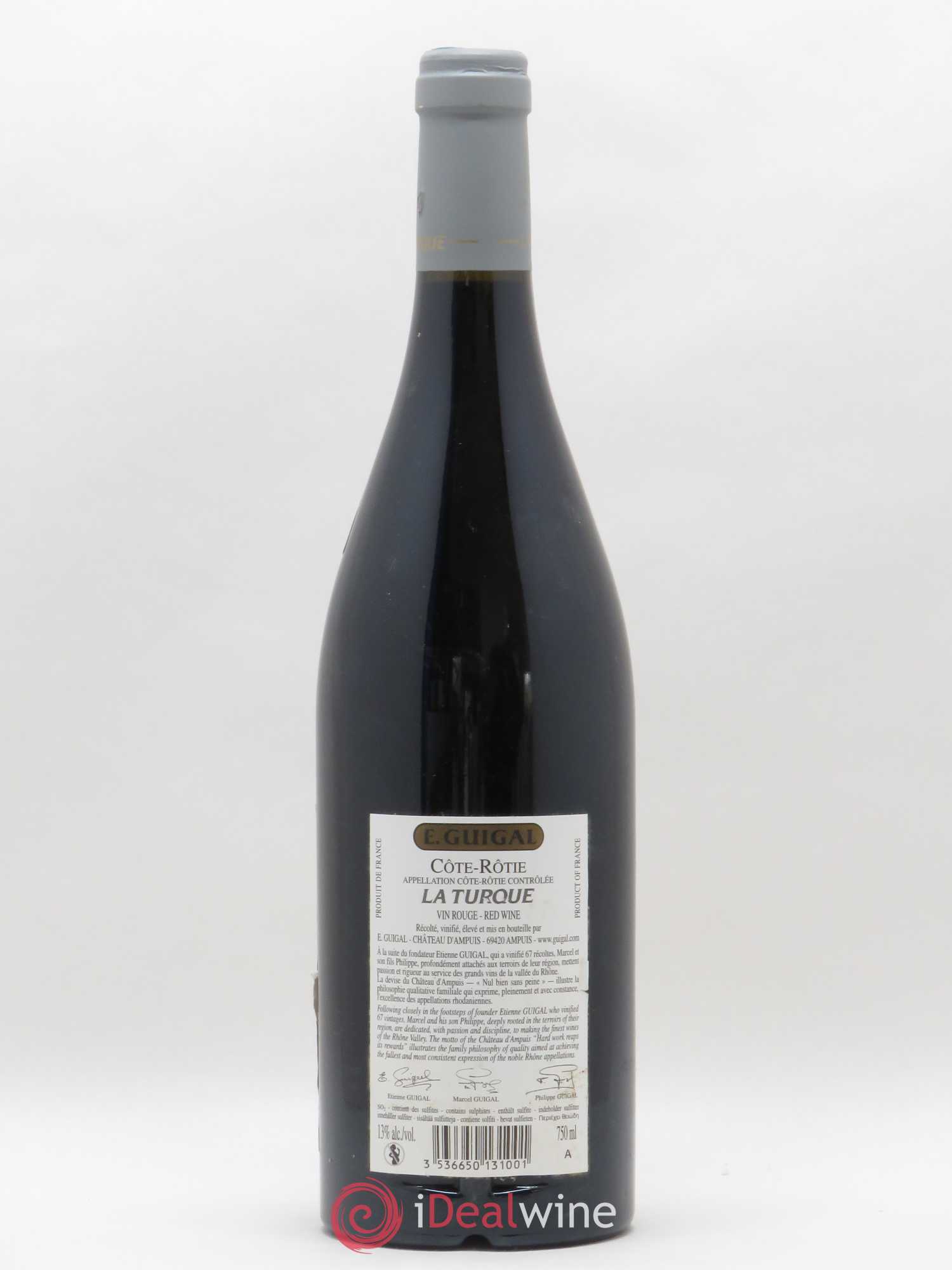 Côte-Rôtie La Turque Guigal 2010 - Lot de 1 bouteille - 1