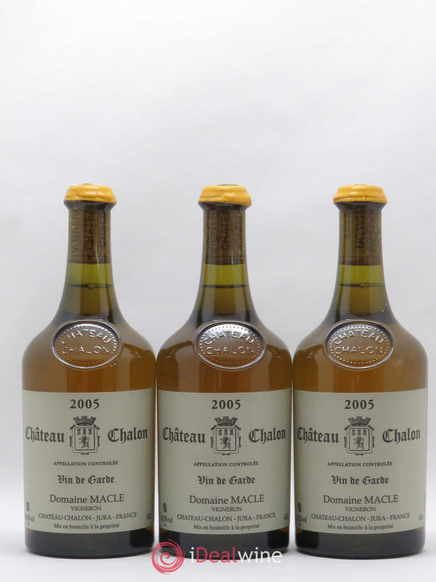 Château-Chalon Jean Macle 2005 - Lot de 3 bouteilles - 0