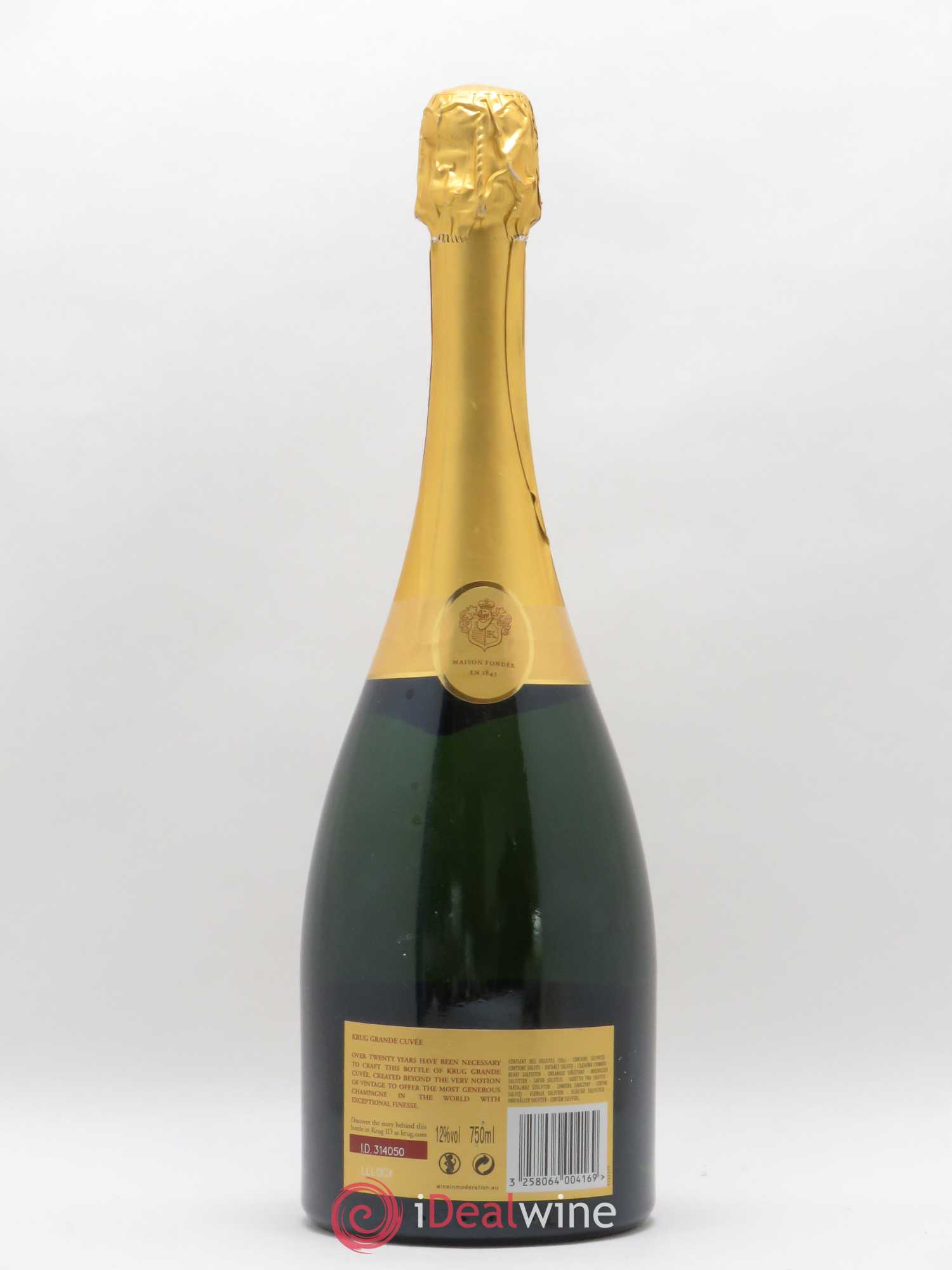 Grande Cuvée Brut Krug - Lot de 1 bouteille - 1