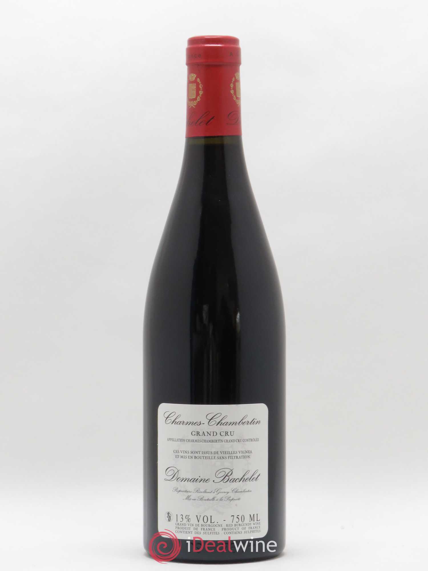 Charmes-Chambertin Grand Cru Vieilles Vignes Denis Bachelet (Domaine) 2009 - Lot de 1 bouteille - 1