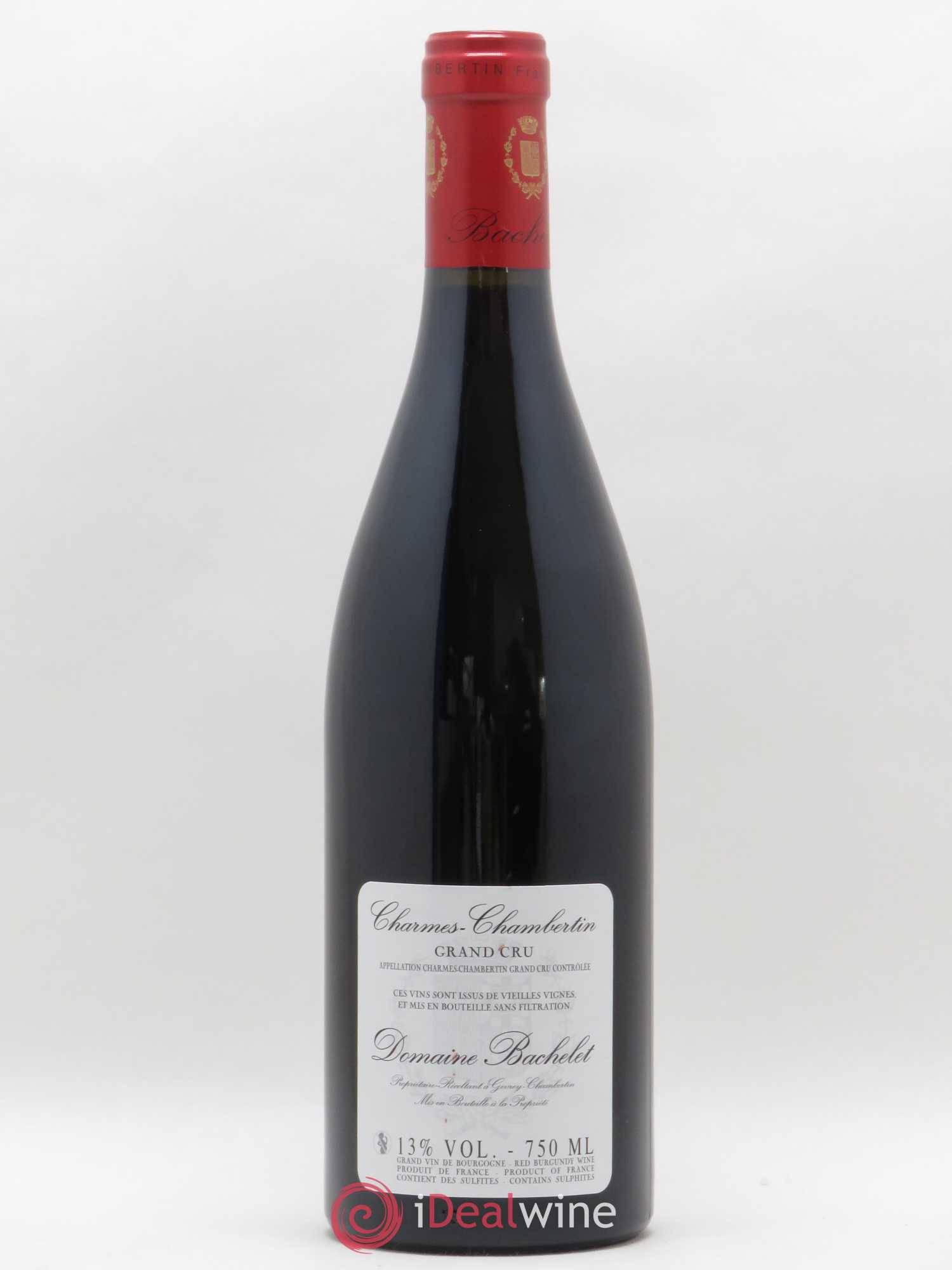 Charmes-Chambertin Grand Cru Vieilles Vignes Denis Bachelet (Domaine) 2017 - Lot de 1 bouteille - 1