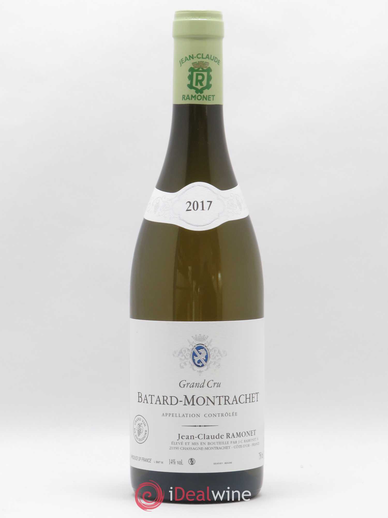 Bâtard-Montrachet Grand Cru Ramonet (Domaine) 2017 - Lot de 1 bouteille - 0