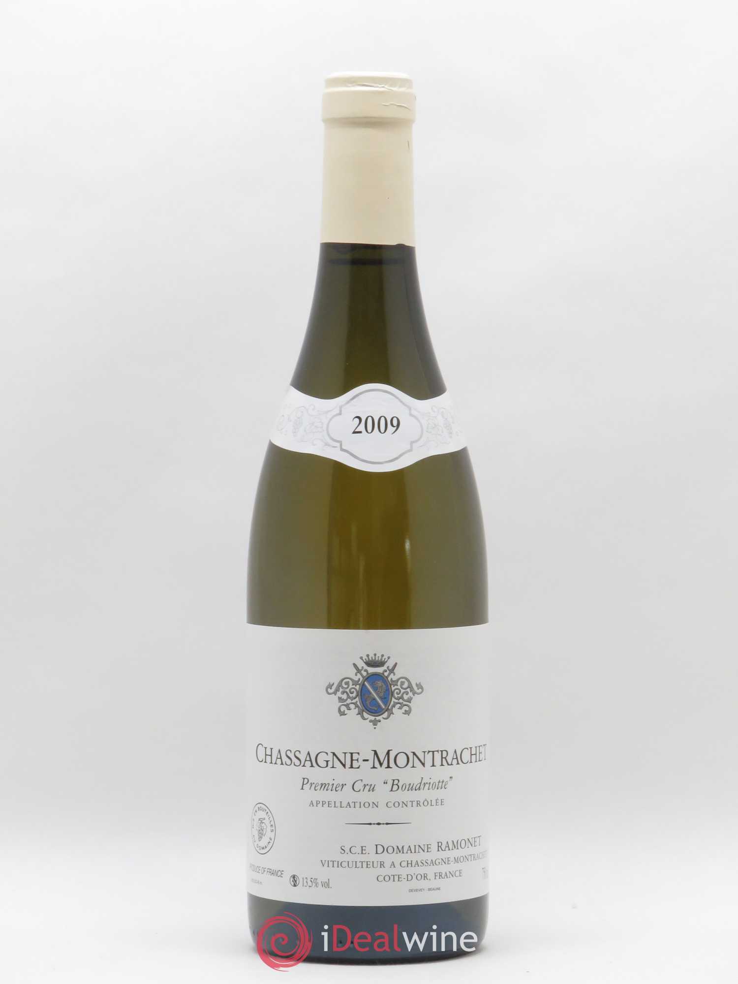 Chassagne-Montrachet 1er Cru Boudriotte Ramonet (Domaine) 2009 - Lot de 1 bouteille - 0