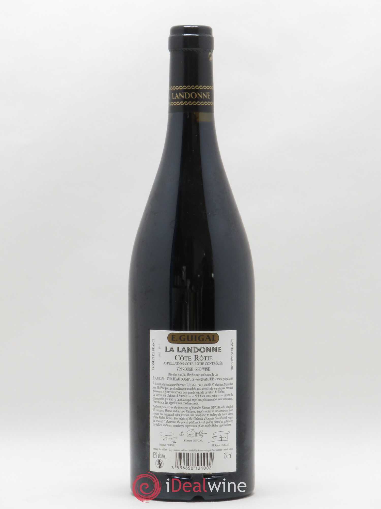 Côte-Rôtie La Landonne Guigal 2005 - Lot de 1 bouteille - 1