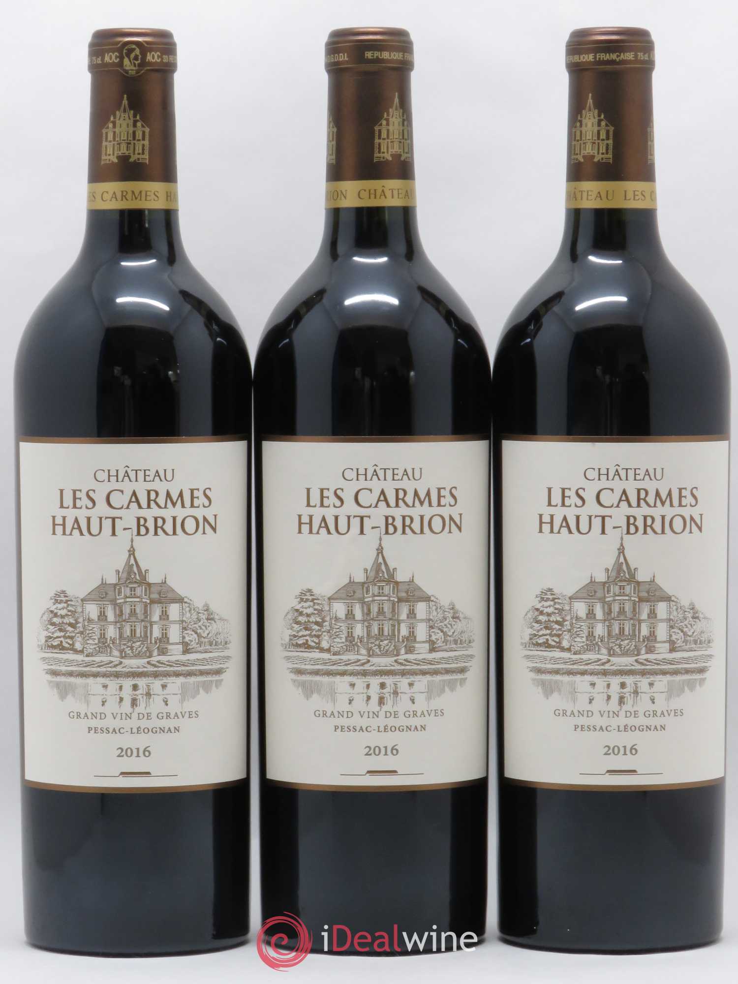 Château Les Carmes Haut-Brion 2016 - Lot de 6 bouteilles - 3