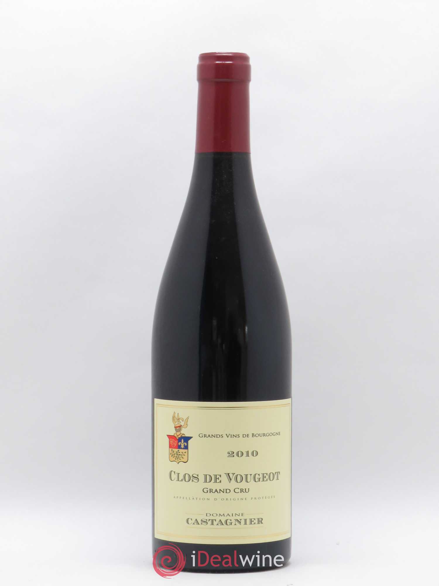 Clos de Vougeot Grand Cru Castagnier (Domaine) 2010 - Lot de 1 bouteille - 0