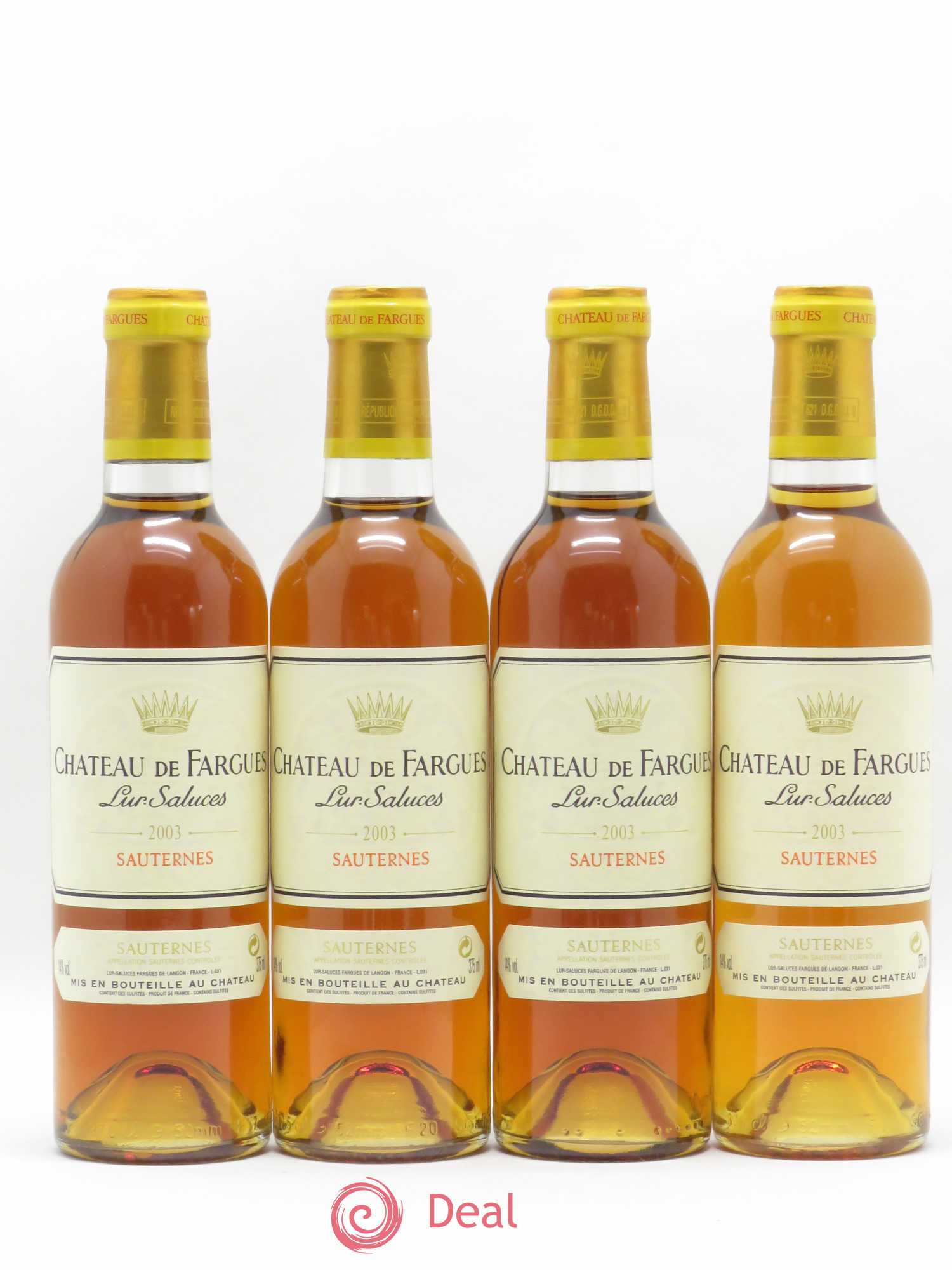 Château de Fargues 2003 - Posten von 24 Demi-Flaschen - 6