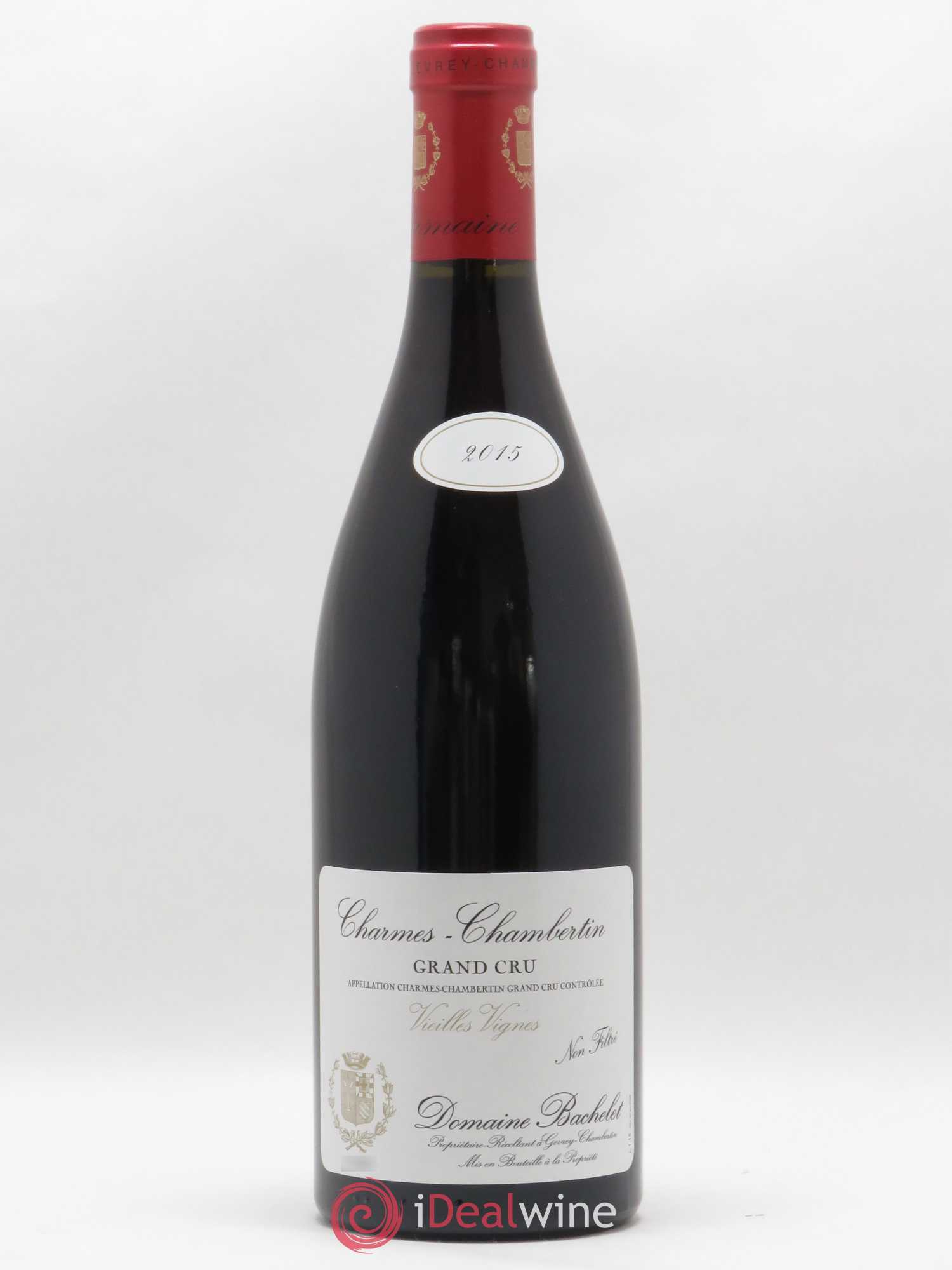 Charmes-Chambertin Grand Cru Vieilles Vignes Denis Bachelet (Domaine) 2015 - Lot de 1 bouteille - 0