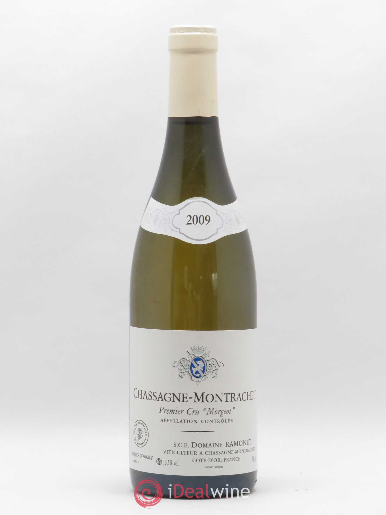 Chassagne-Montrachet 1er Cru Morgeot Ramonet (Domaine) 2009 - Lot de 1 bouteille - 0