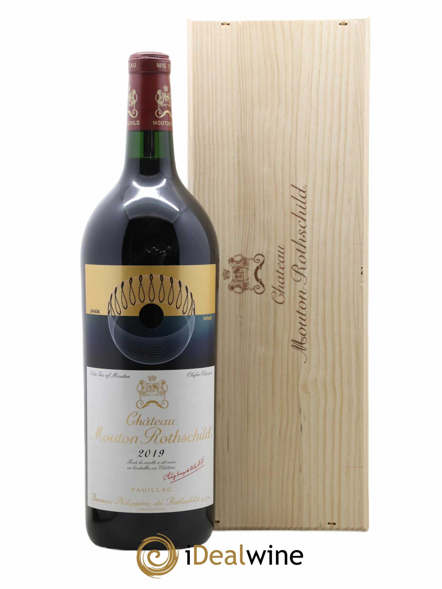 Château Mouton Rothschild 1er Grand Cru Classé 2019 - Lot de 1 magnum - 0
