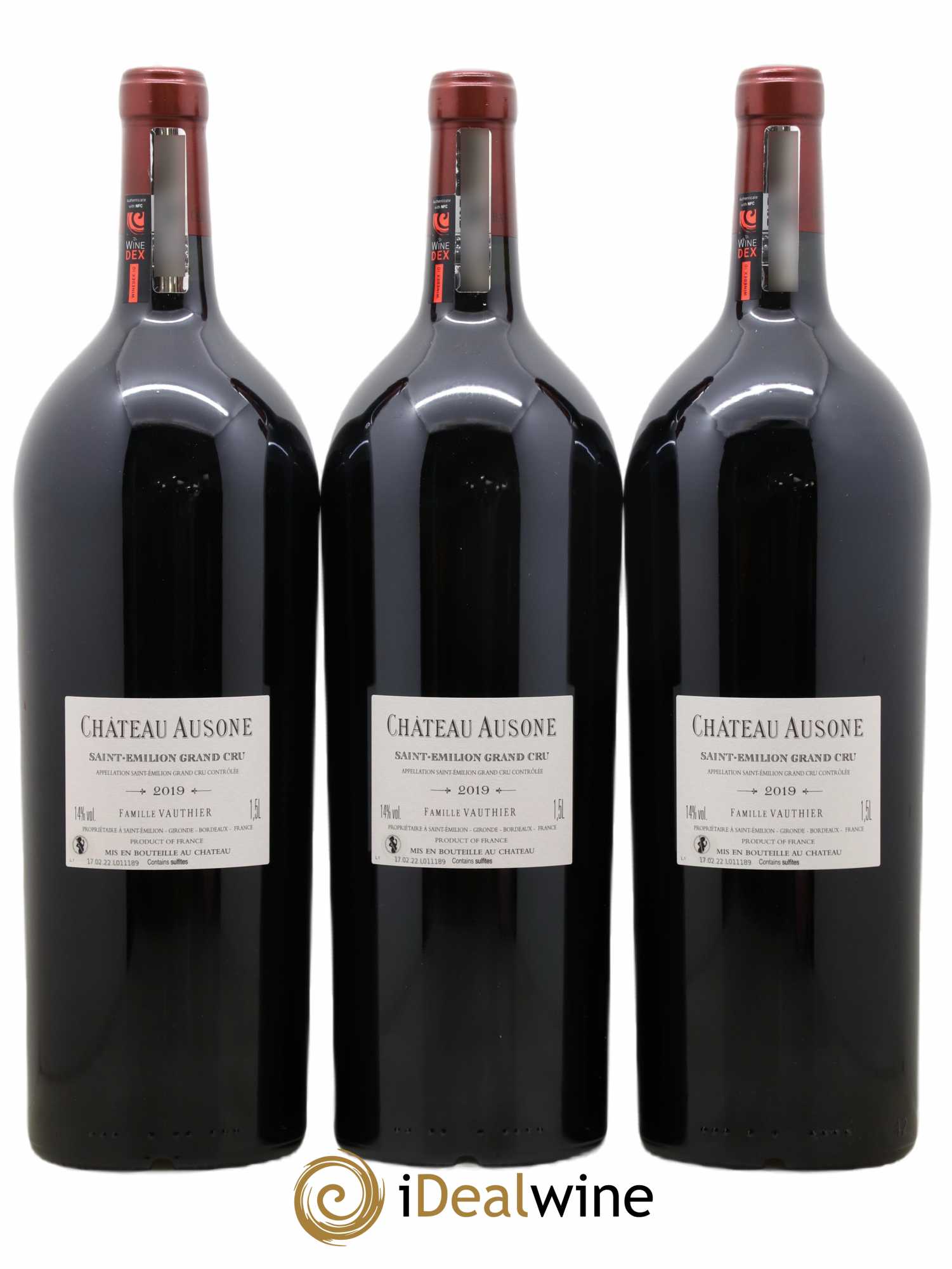Château Ausone 1er Grand Cru Classé A 2019 - Lot de 3 magnums - 1