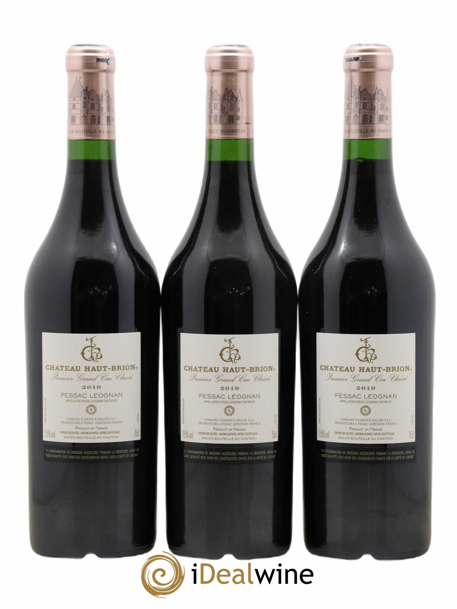 Château Haut Brion 1er Grand Cru Classé 2019 - Lot de 6 bouteilles - 4