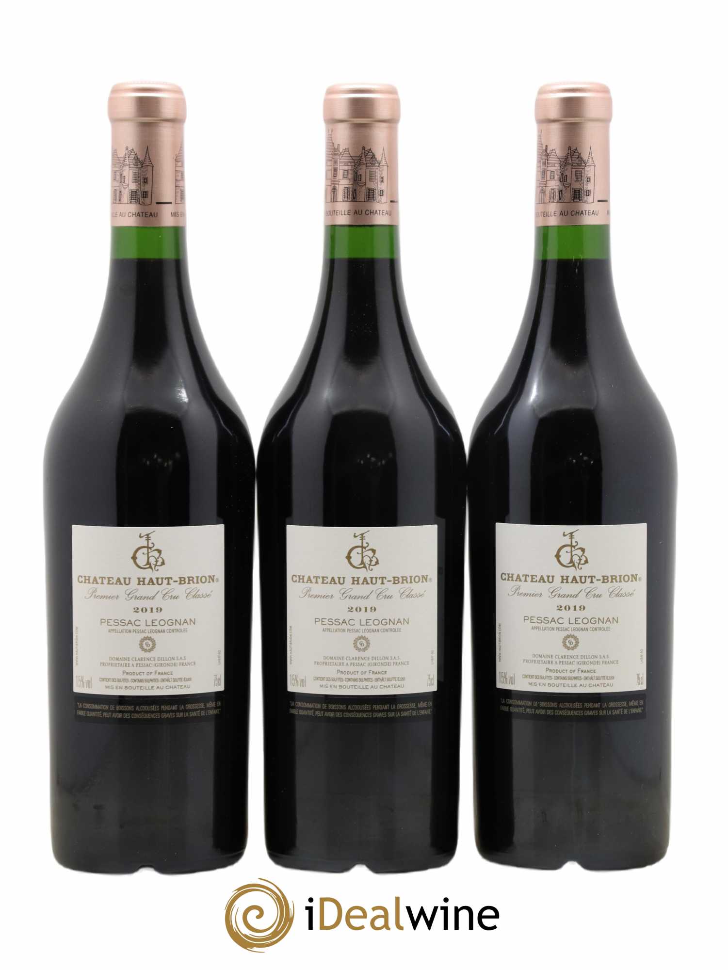 Château Haut Brion 1er Grand Cru Classé 2019 - Lot de 6 bouteilles - 4
