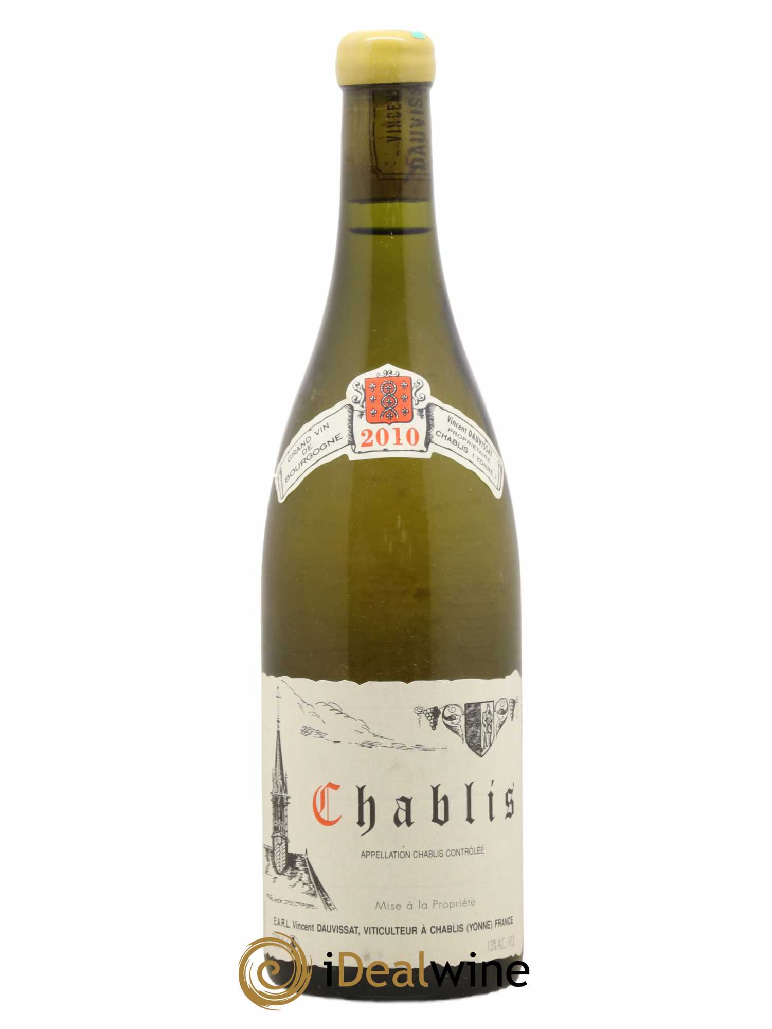 Chablis Vincent Dauvissat (Domaine) 2010 - Lot de 1 bouteille - 0