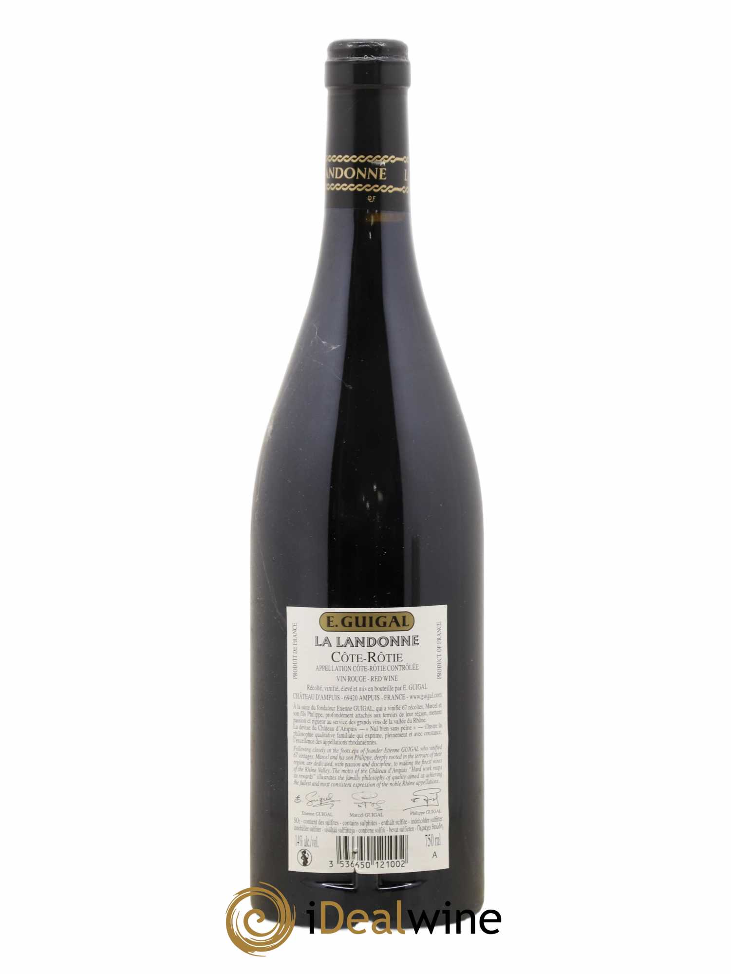 Côte-Rôtie La Landonne Guigal 2015 - Lot de 1 bouteille - 1