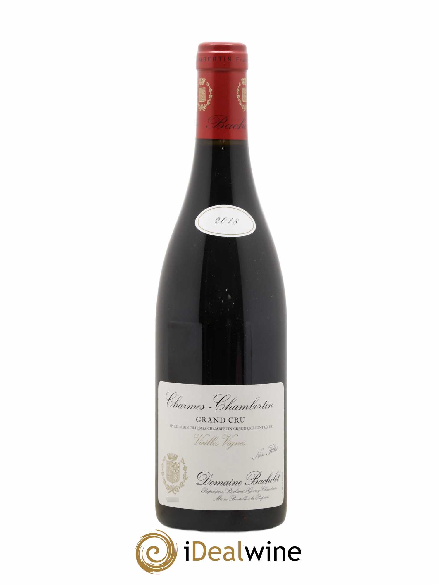 Charmes-Chambertin Grand Cru Vieilles Vignes Denis Bachelet (Domaine) 2018 - Lot de 1 bouteille - 0