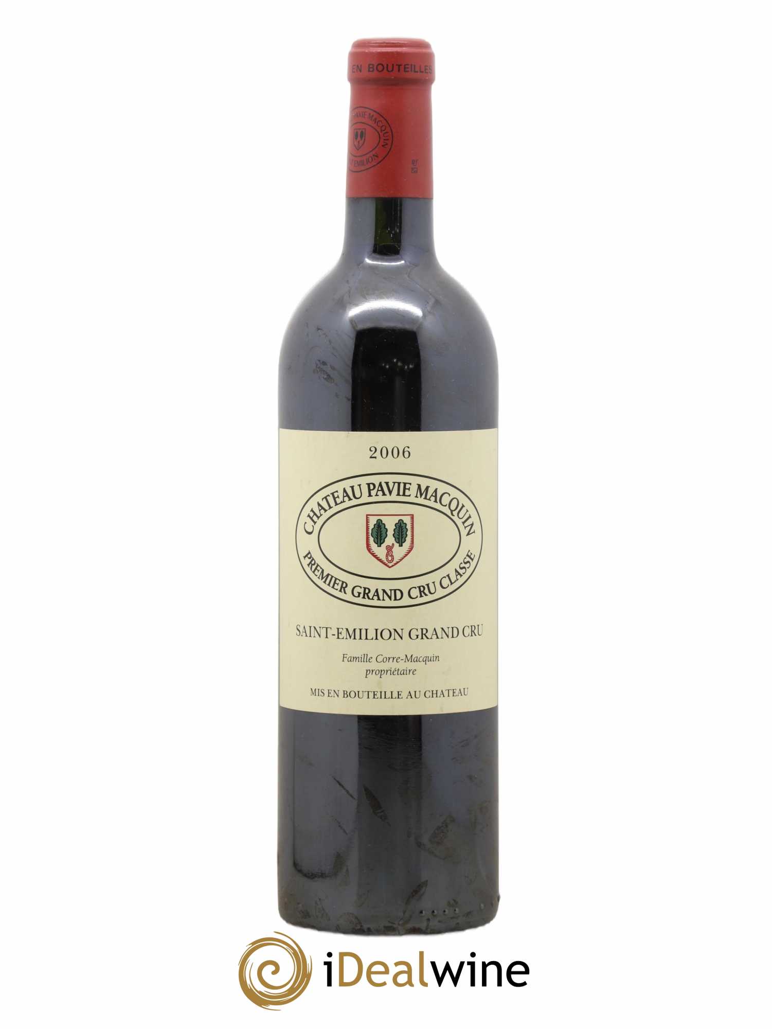 Château Pavie Macquin 1er Grand Cru Classé B 2006 - Lot de 1 bouteille - 0