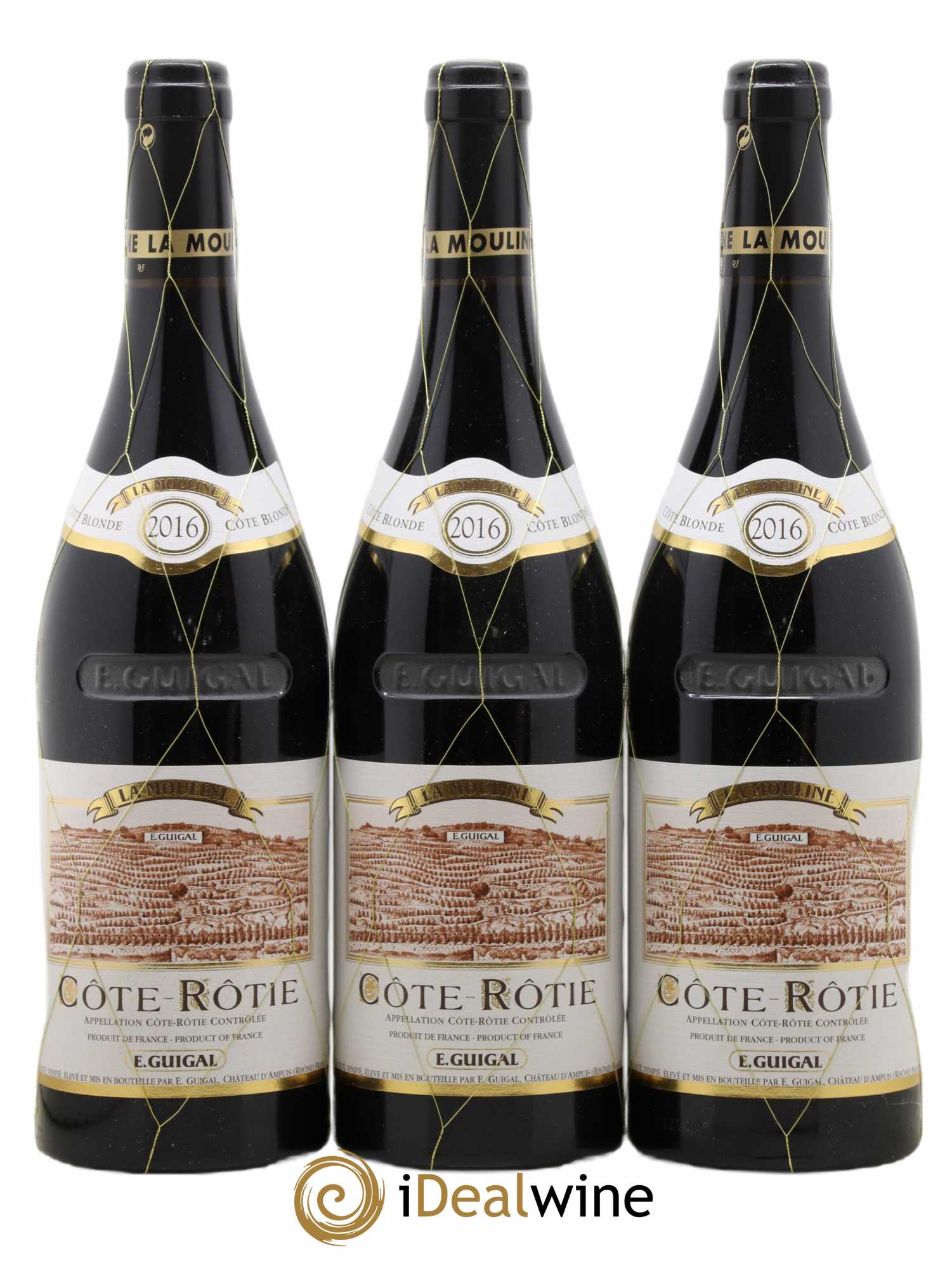 Côte-Rôtie La Mouline Guigal 2016 - Lot de 3 bouteilles - 0