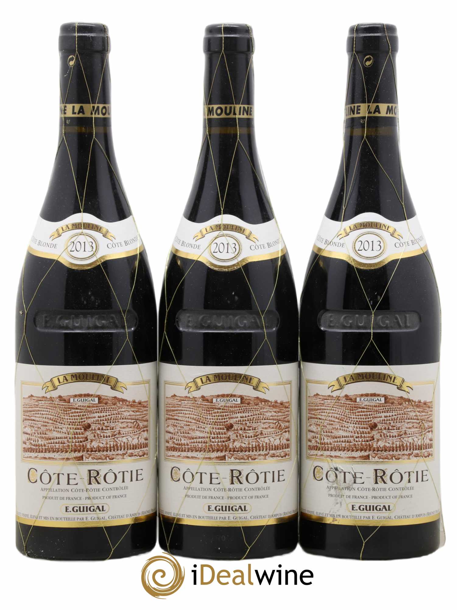 Côte-Rôtie La Mouline Guigal 2013 - Lot de 3 bouteilles - 0