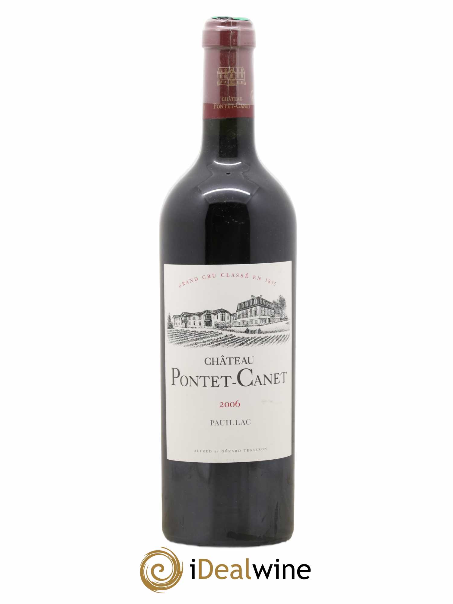 Château Pontet Canet 5ème Grand Cru Classé 2006 - Lot de 1 bouteille - 0
