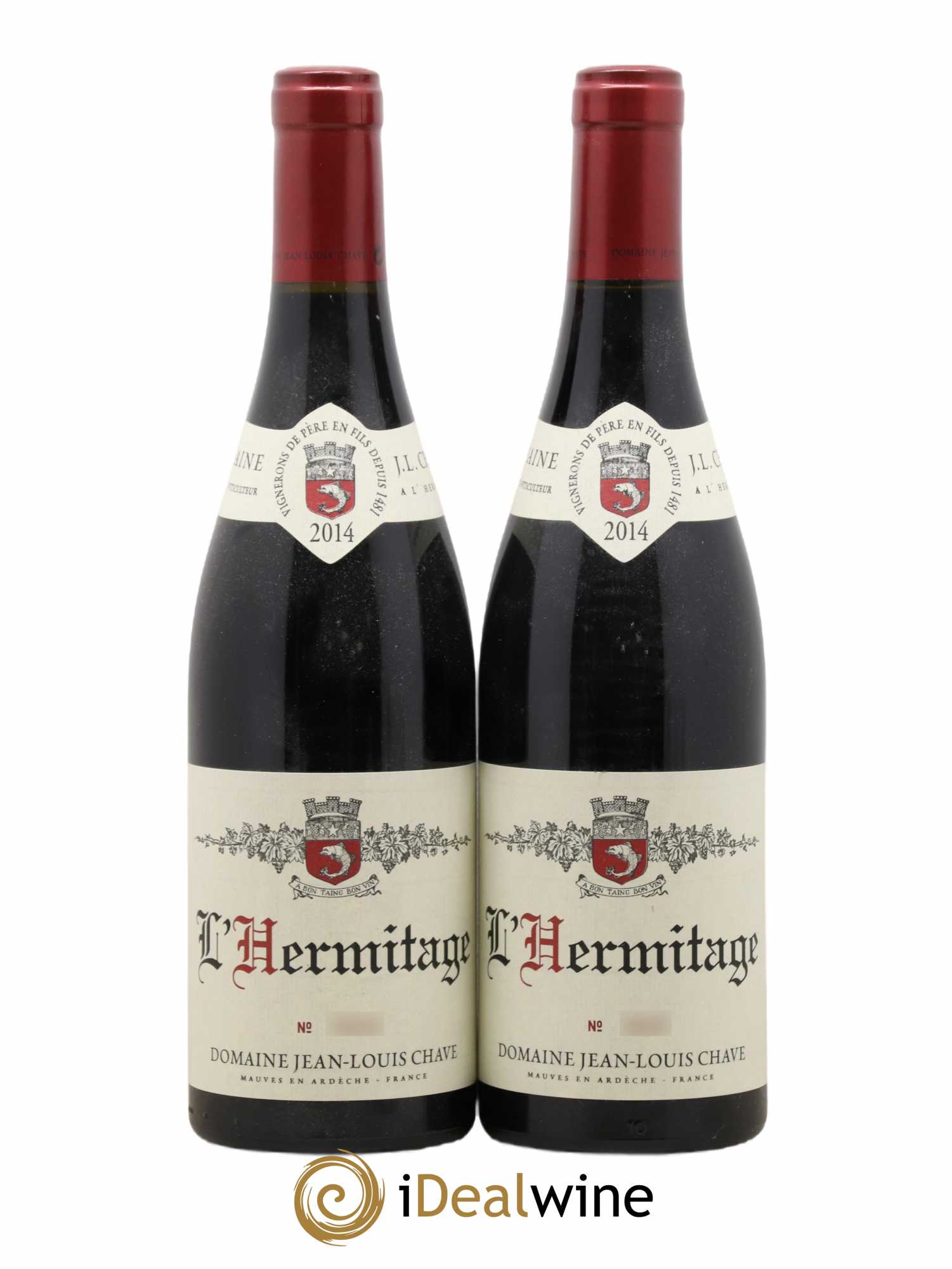 Hermitage Jean-Louis Chave 2014 - Lot de 2 bouteilles - 0