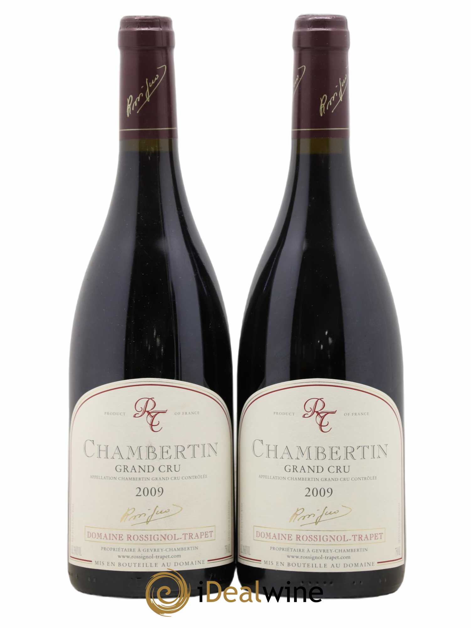 Chambertin Grand Cru Rossignol-Trapet (Domaine) 2009 - Lot de 2 bouteilles - 0