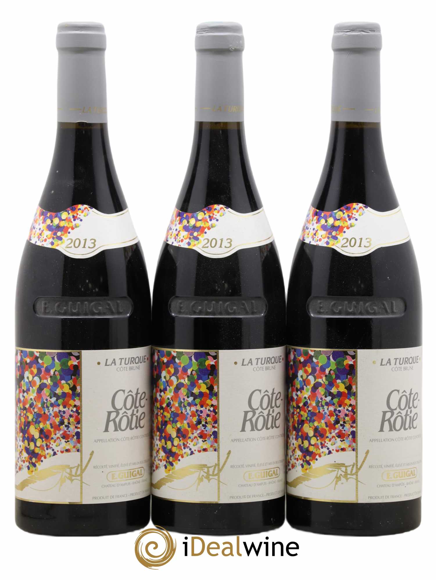 Côte-Rôtie La Turque Guigal 2013 - Lot de 3 bouteilles - 0
