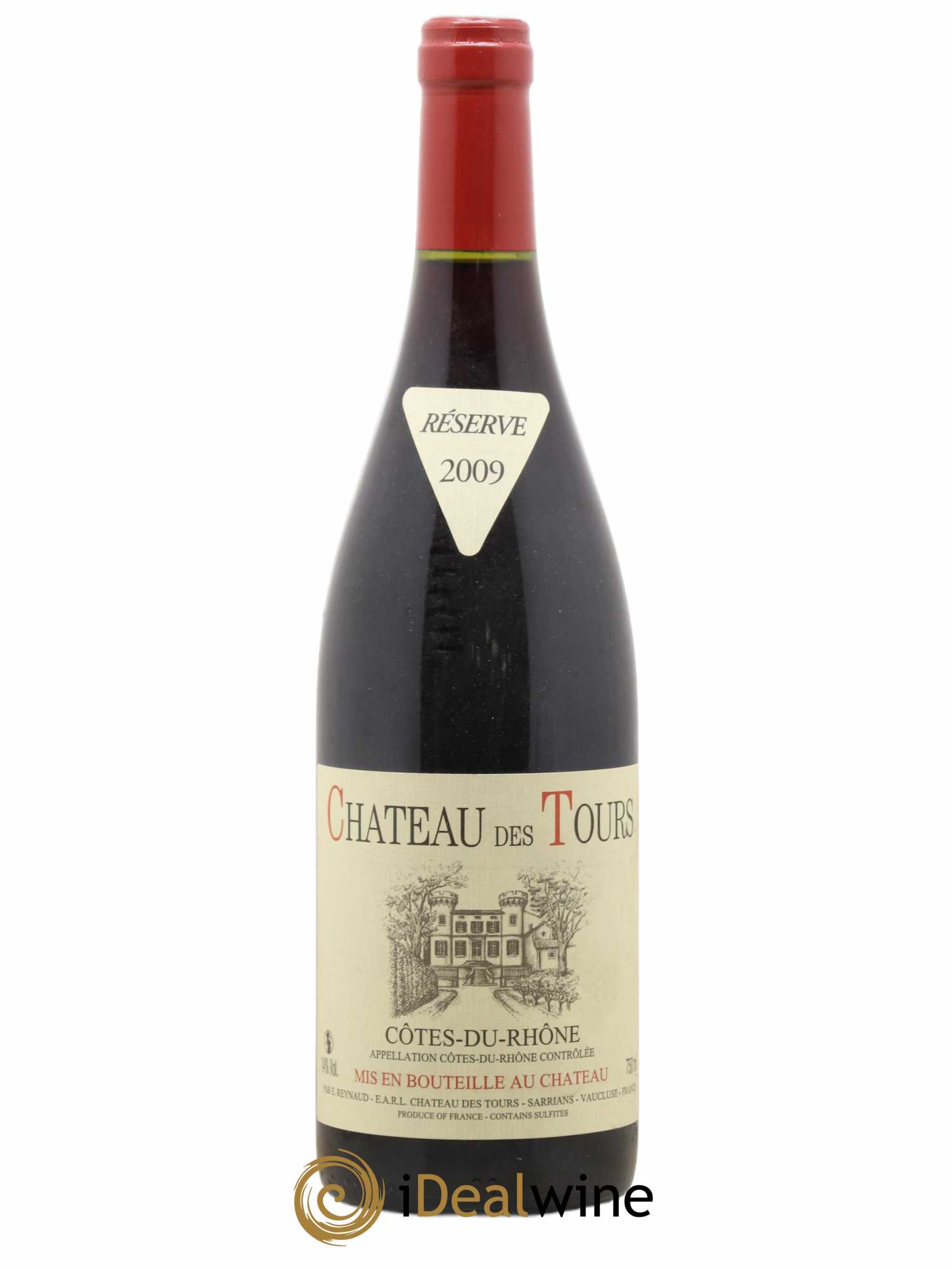 Côtes-du-Rhône Château des Tours Emmanuel Reynaud 2009 - Lot de 1 bouteille - 0