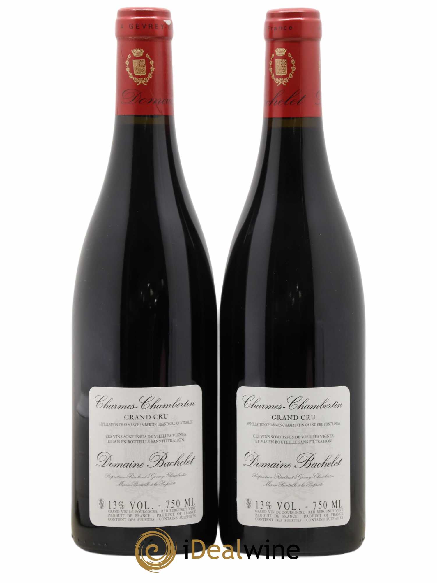 Charmes-Chambertin Grand Cru Vieilles Vignes Denis Bachelet (Domaine) 2018 - Lot de 2 bouteilles - 1