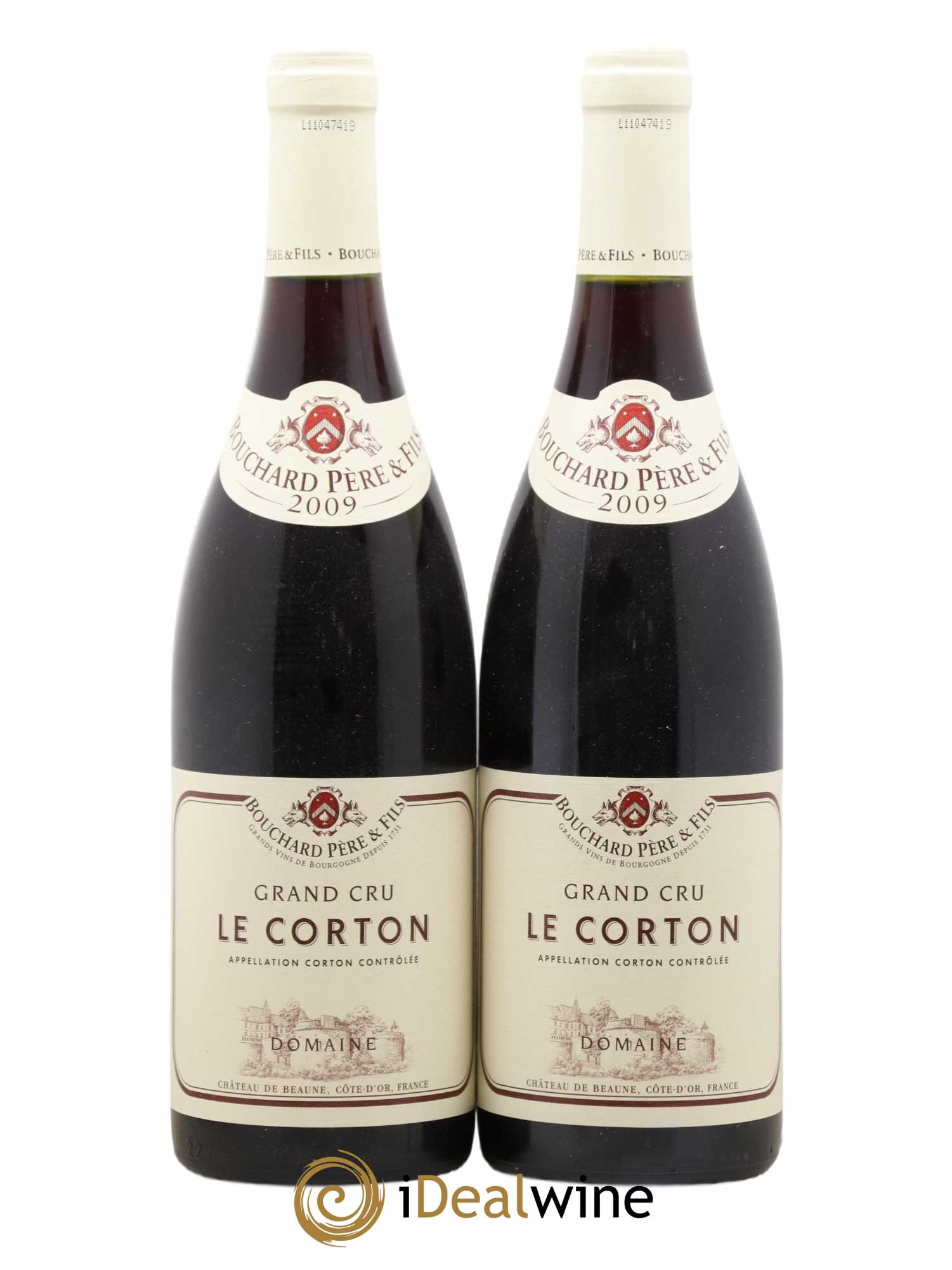 Corton Grand Cru Le Corton Bouchard Père & Fils 2009 - Lot de 2 bouteilles - 0