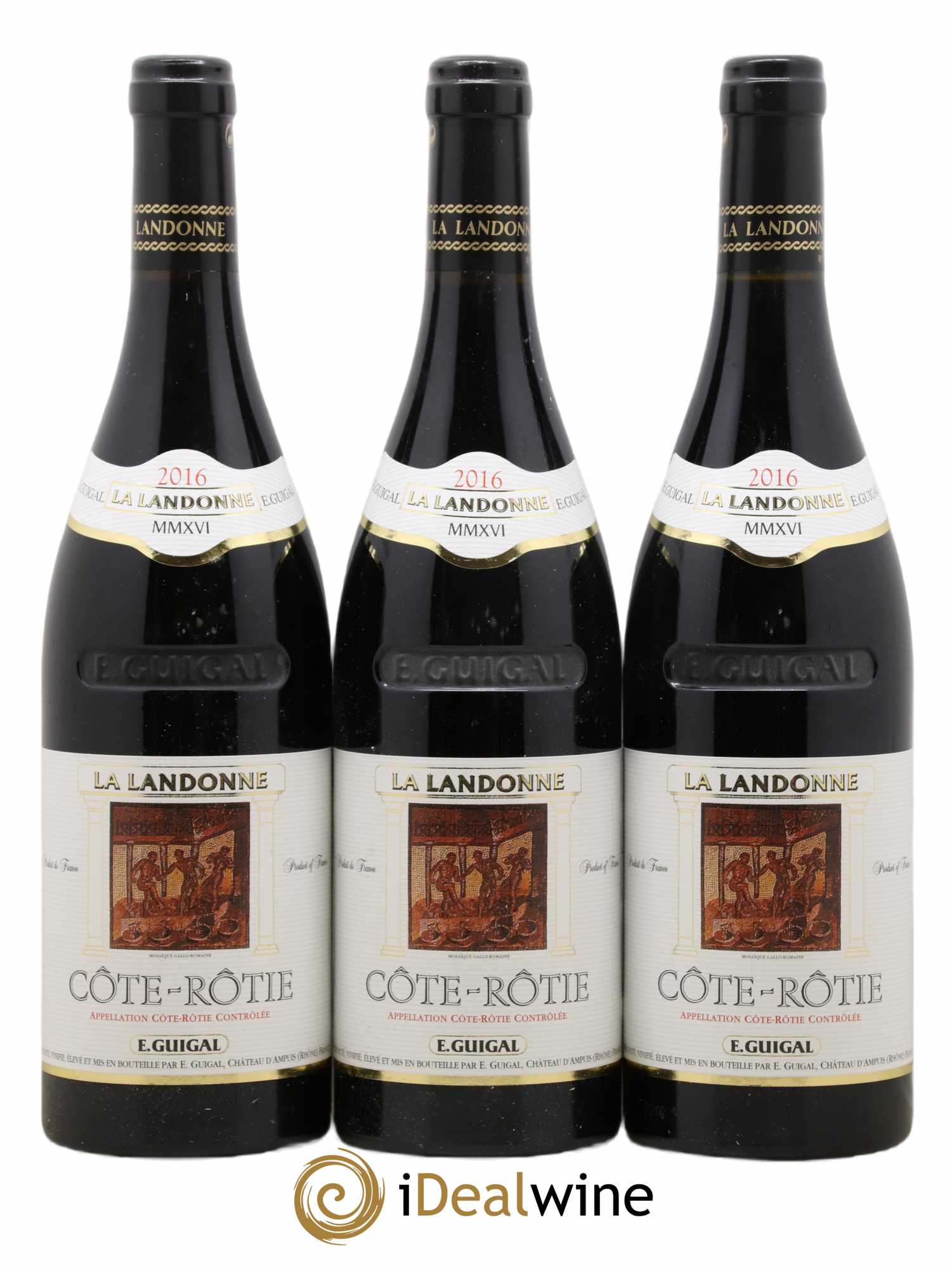 Côte-Rôtie La Landonne Guigal 2016 - Lot de 3 bouteilles - 0