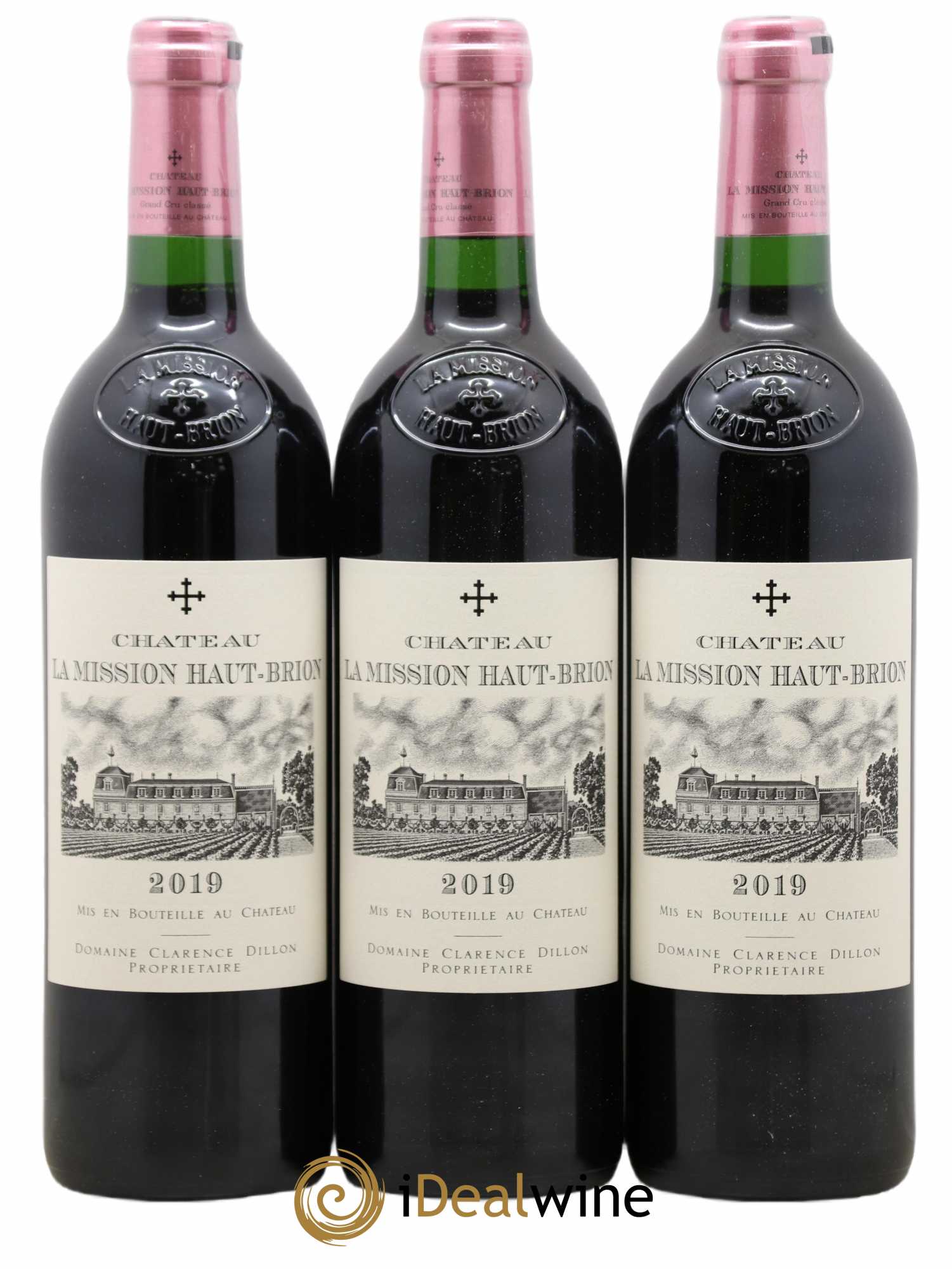 Château la Mission Haut-Brion Cru Classé de Graves 2019 - Lot de 6 bouteilles - 1