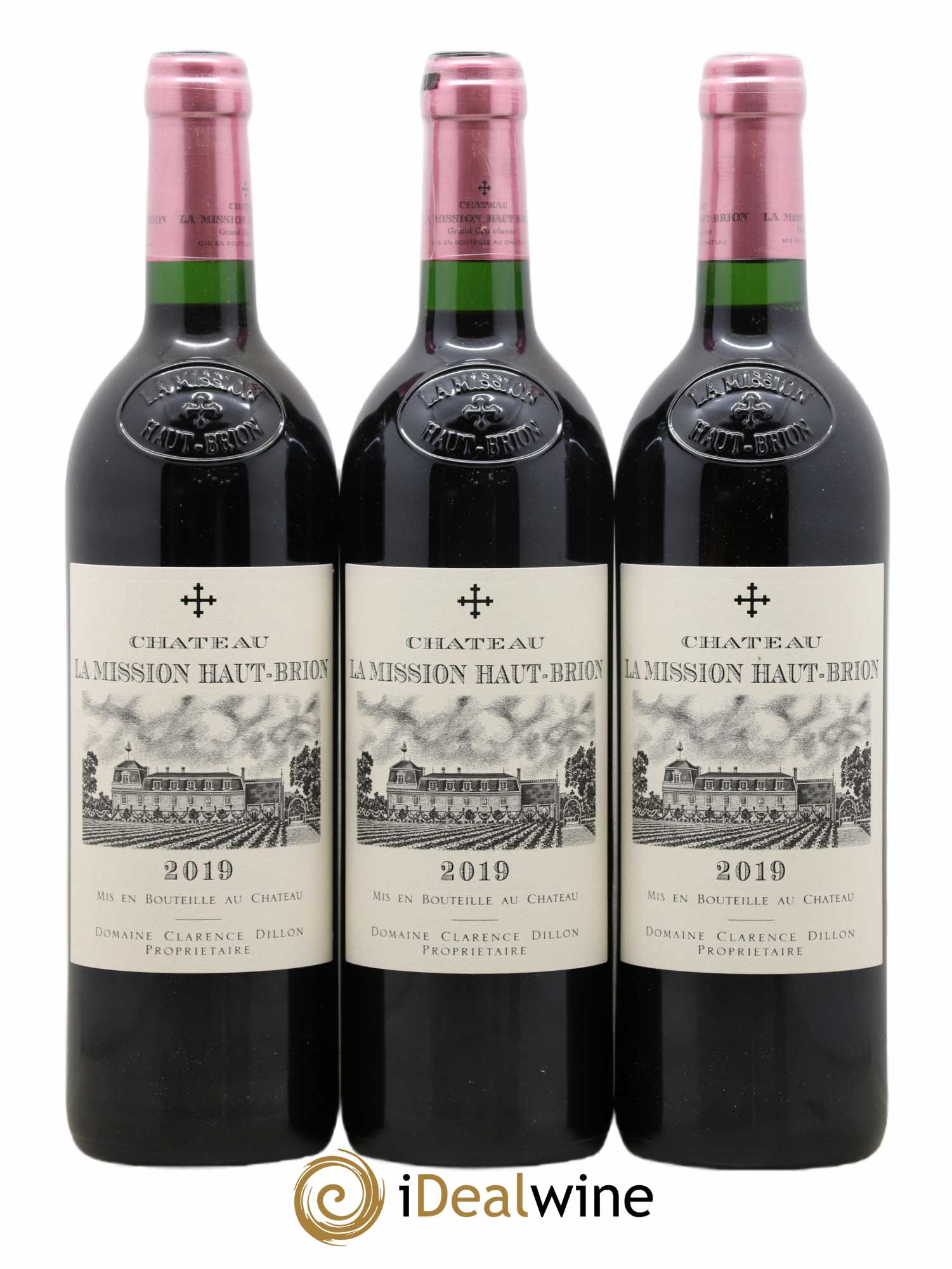 Château la Mission Haut-Brion Cru Classé de Graves 2019 - Lot de 6 bouteilles - 1