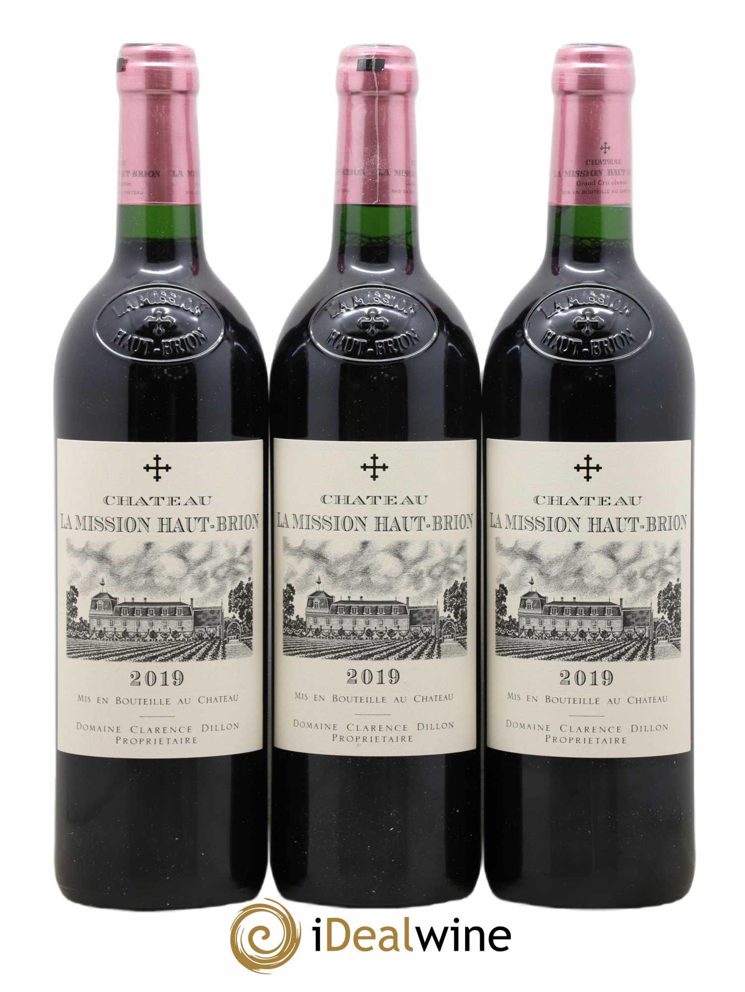 Château la Mission Haut-Brion Cru Classé de Graves 2019 - Lot de 6 bouteilles - 3