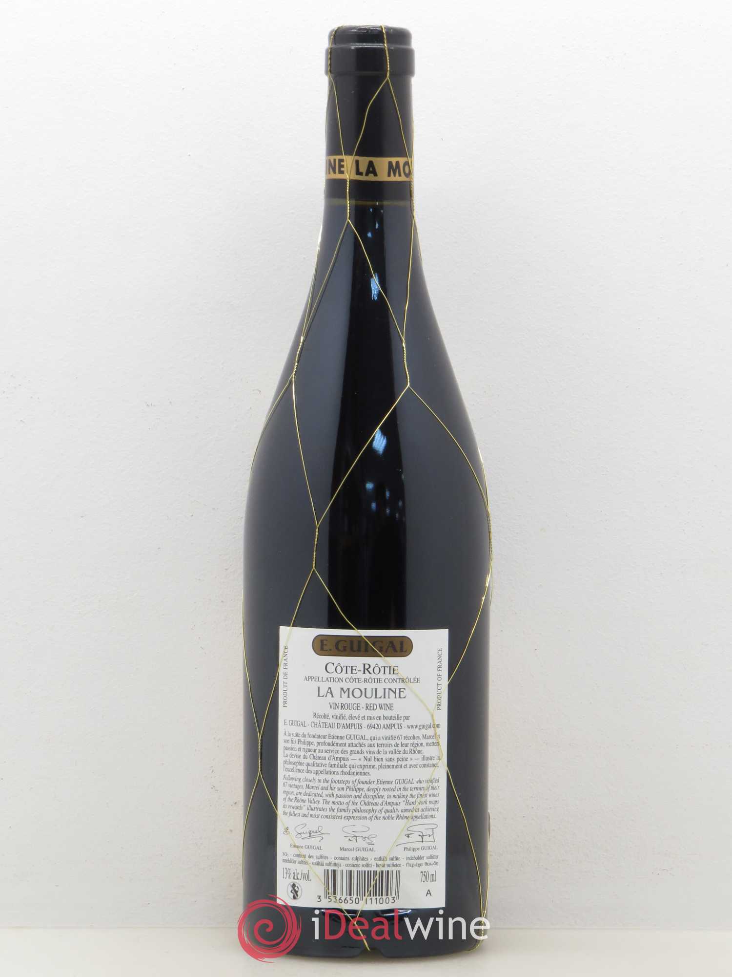Côte-Rôtie La Mouline Guigal 2008 - Lot de 1 bouteille - 1